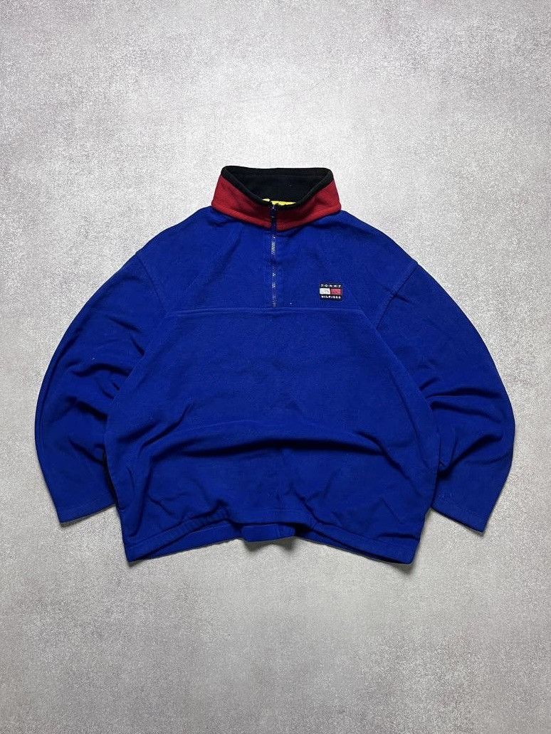 Tommy Hilfiger VINTAGE TOMMY HILFIGER FLEECE RETRO SHERPA Y2K JACKET M Size US M / EU 48-50 / 2 - 1 Thumbnail