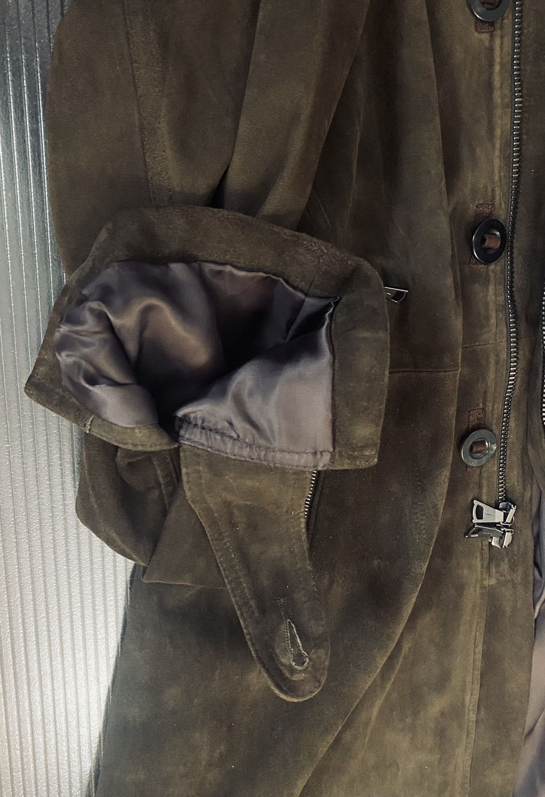 John Varvatos John Varvatos 🇺🇸 espresso goatskin Morrison coat 52 NEW Size US L / EU 52-54 / 3 - 11 Thumbnail