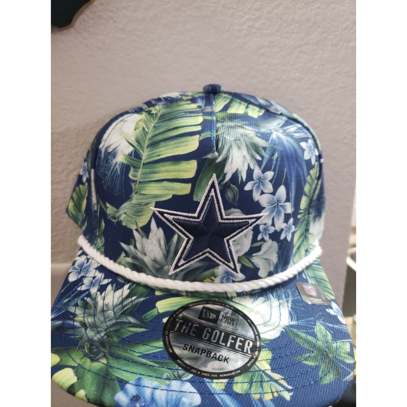 New Era Dallas Cowboys Hat Cap The Golfer Floral Snap Rope New Era Size ONE SIZE - 1 Thumbnail