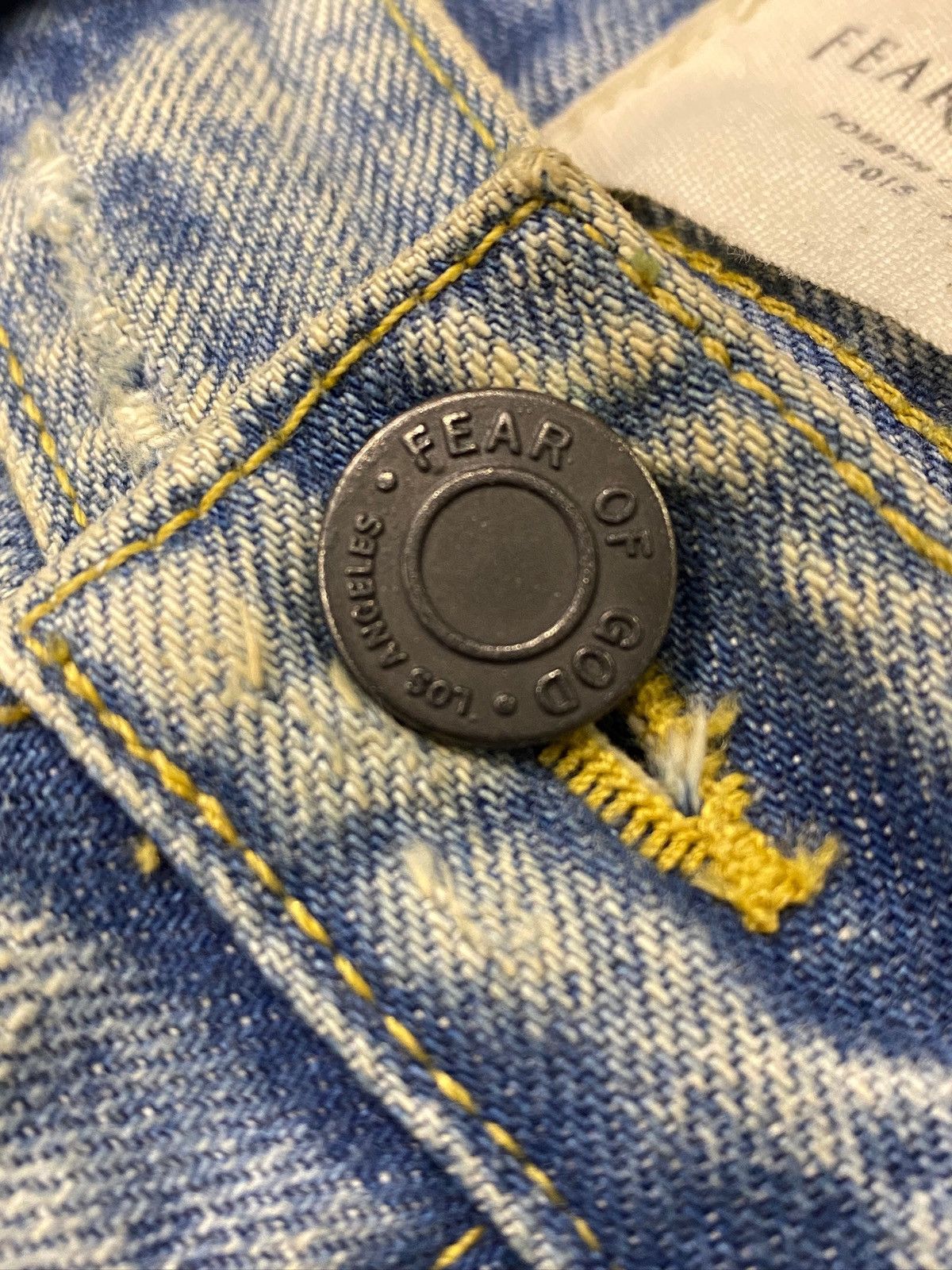 Fear of God Fear Of God 4th Collection Selvedge Denim Jeans Size US 30 / EU 46 - 8 Thumbnail