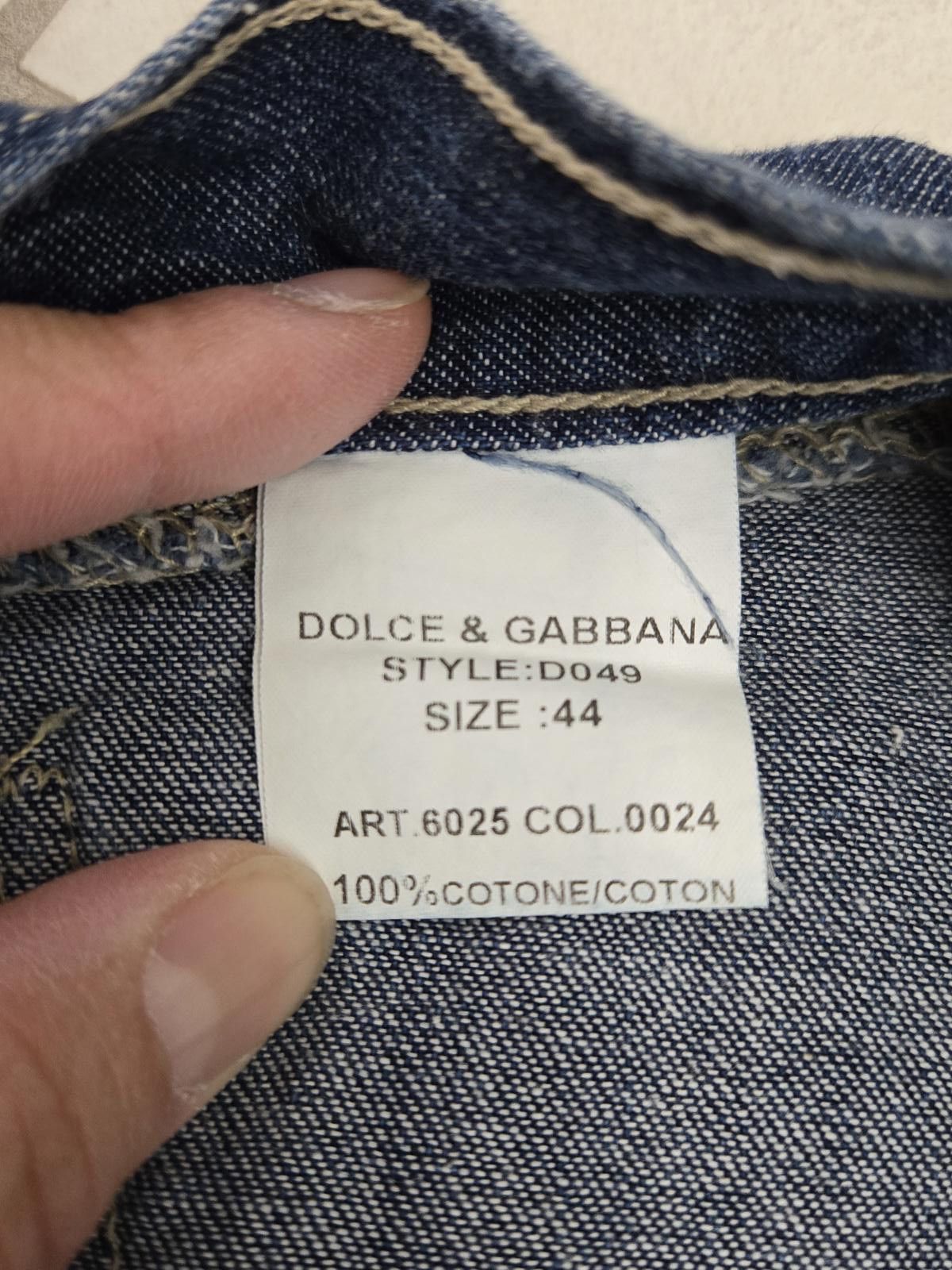 Dolce & Gabbana Dolce & Gabbana Skirt Women's Extra Small 44 Denim Pencil Size 26" / US 2 / IT 38 - 8 Thumbnail