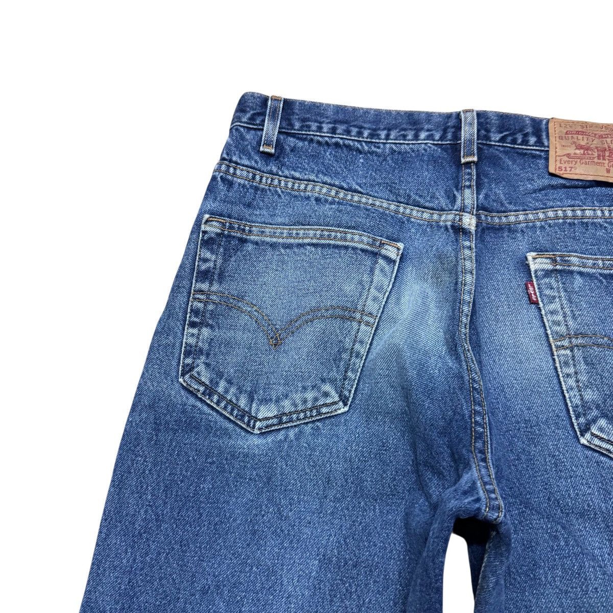 Levi's Vintage 90s Levis 517 Flare Jeans Painter Size US 33 - 10 Thumbnail