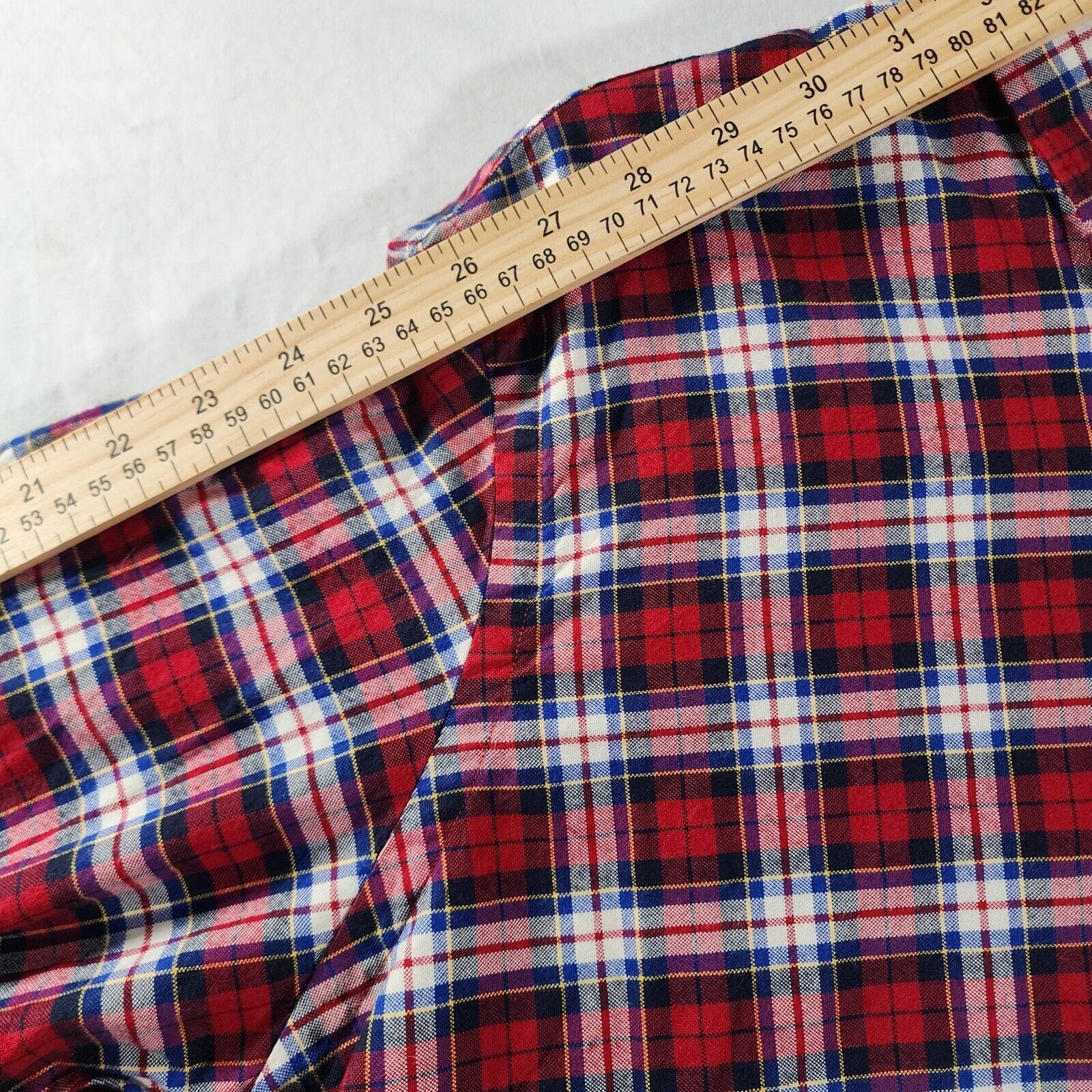 Ralph Lauren Ralph Lauren Long Sleeve Button Down Shirt XL Red Plaid Size US XL / EU 56 / 4 - 7 Thumbnail