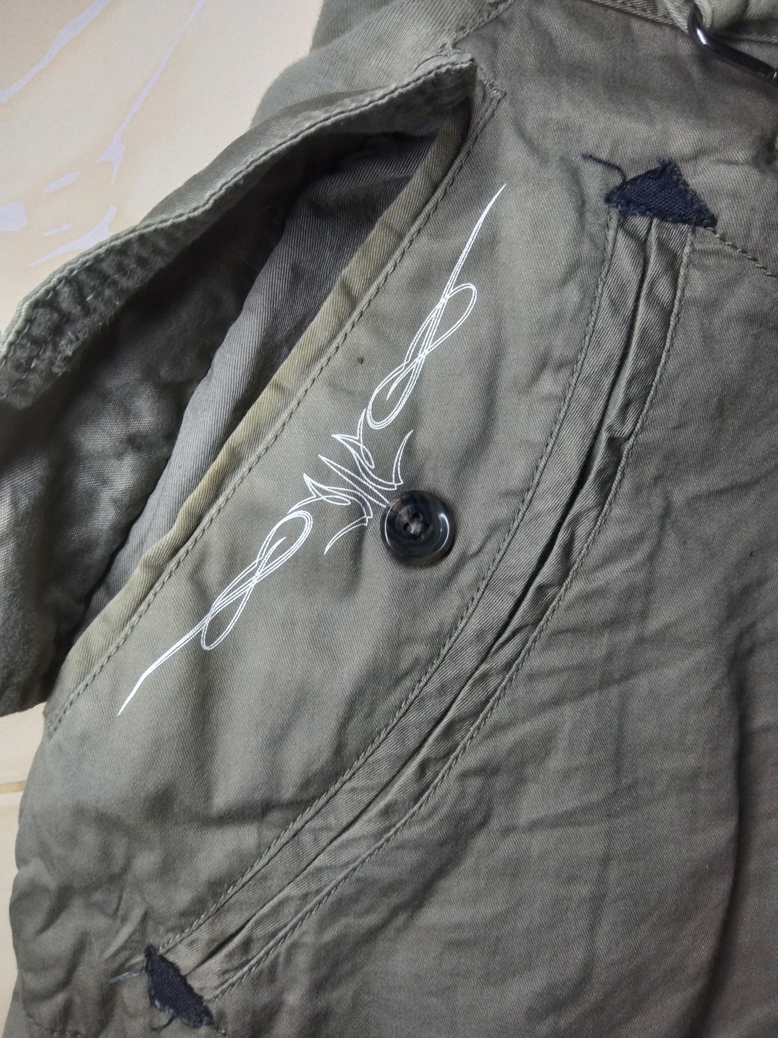 Japanese Brand × PPFM PPFM Dropped Crotch Drawstring Parachute Short Pants Size US 31 - 9 Thumbnail