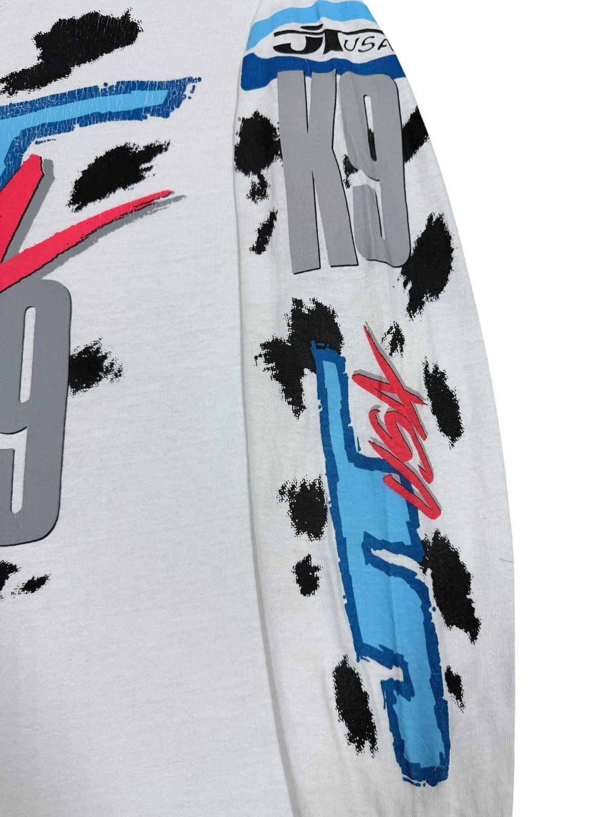 Sports Specialties Vtg🔥90’s JT Racing Usa K9 Printed Longsleeve Shirt Size US M / EU 48-50 / 2 - 10 Thumbnail