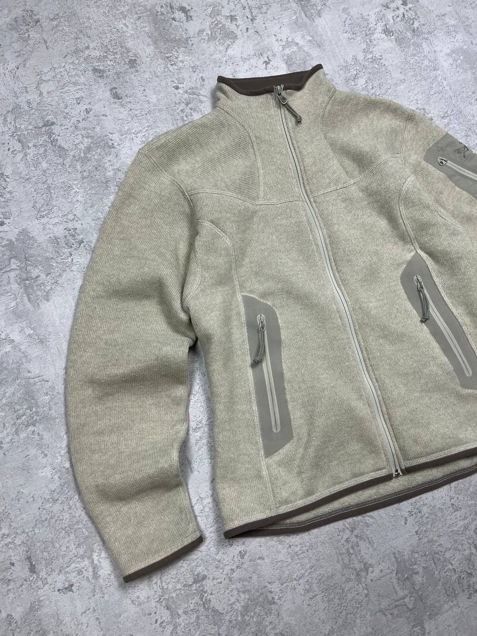 Arc'teryx Arcteryx Polartec Beige Zip-Fleece Sweatshirt Size M / US 6-8 / IT 42-44 - 2 Thumbnail