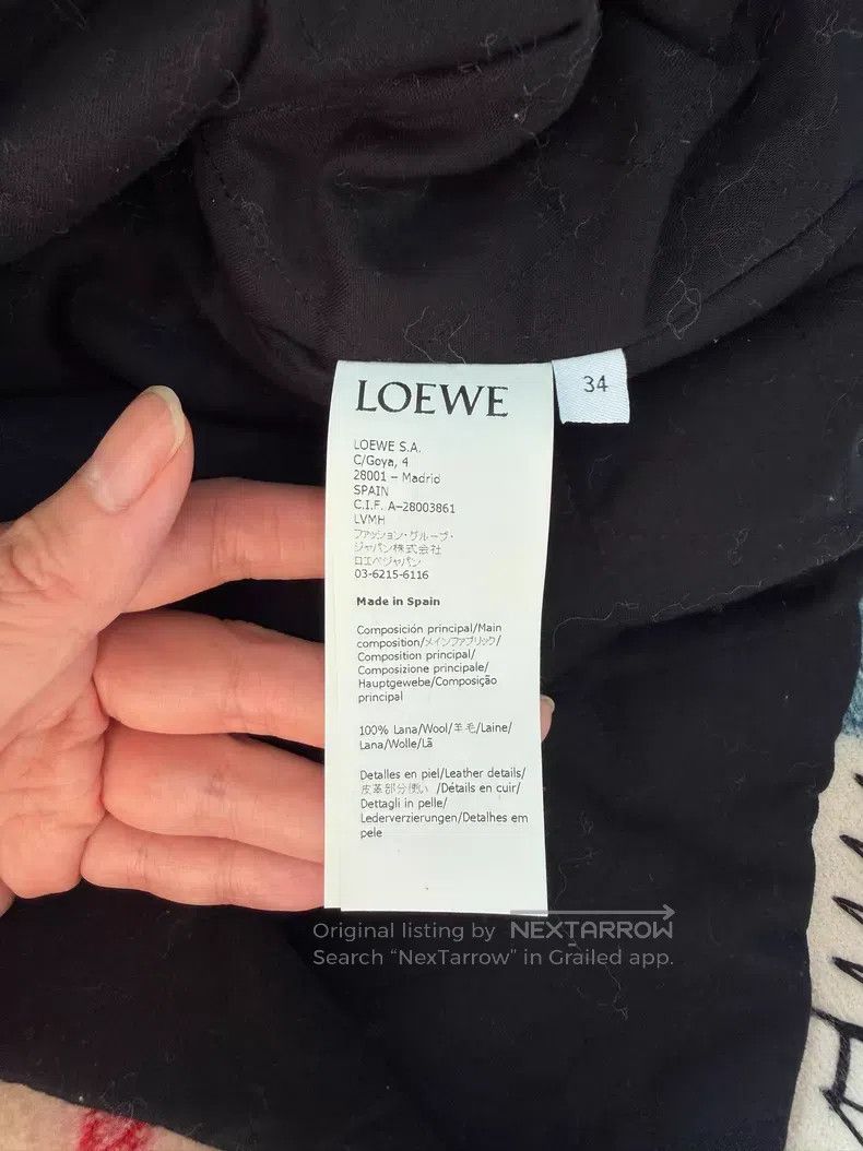 Loewe Loewe Color Blocked Vertical Stripe Design, Leather Pocket Size XXS / US 00 / IT 34 - 9 Thumbnail