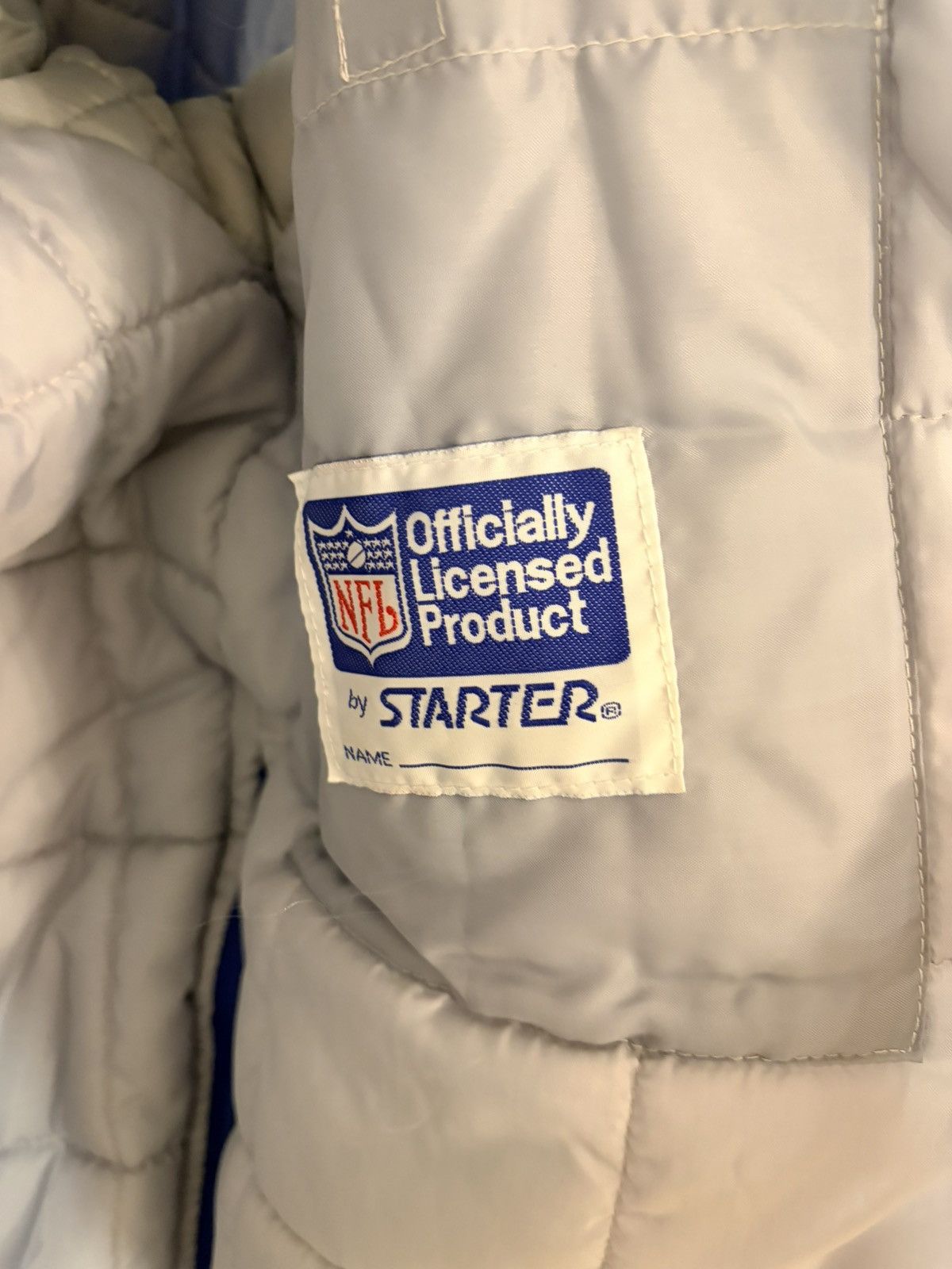 Starter Dallas Cowboys 90s Starter Puffer Jacket Size US M / EU 48-50 / 2 - 6 Thumbnail
