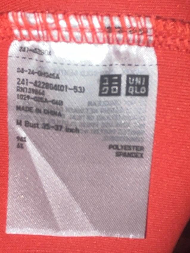 Uniqlo NWOT Uniqlo orange crop hoodie, size Medium Size ONE SIZE - 5 Thumbnail