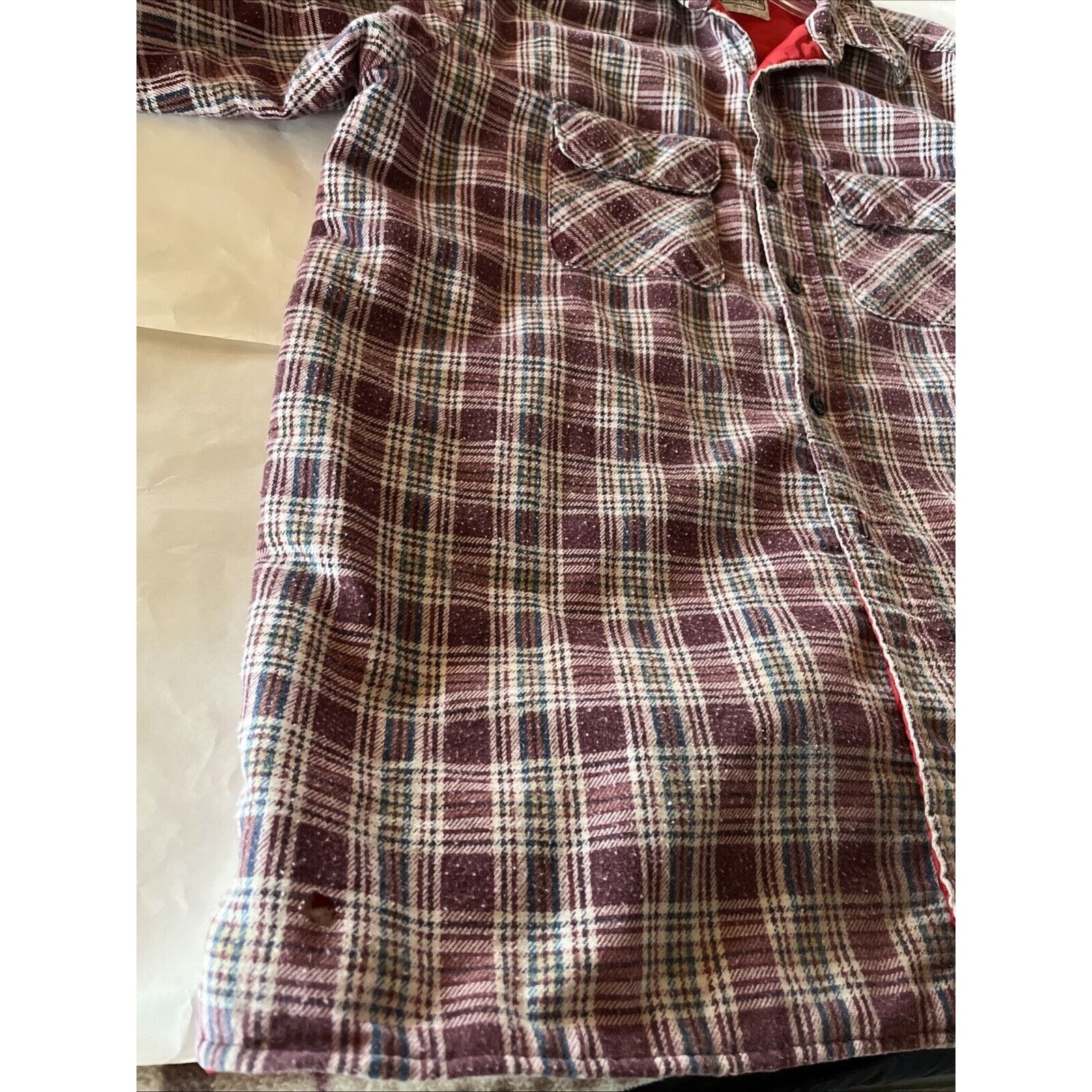 FiveBrother VTG Five Brother Flannel Shirt Men Large 16 Cotton Polyester Size US XL / EU 56 / 4 - 16 Thumbnail