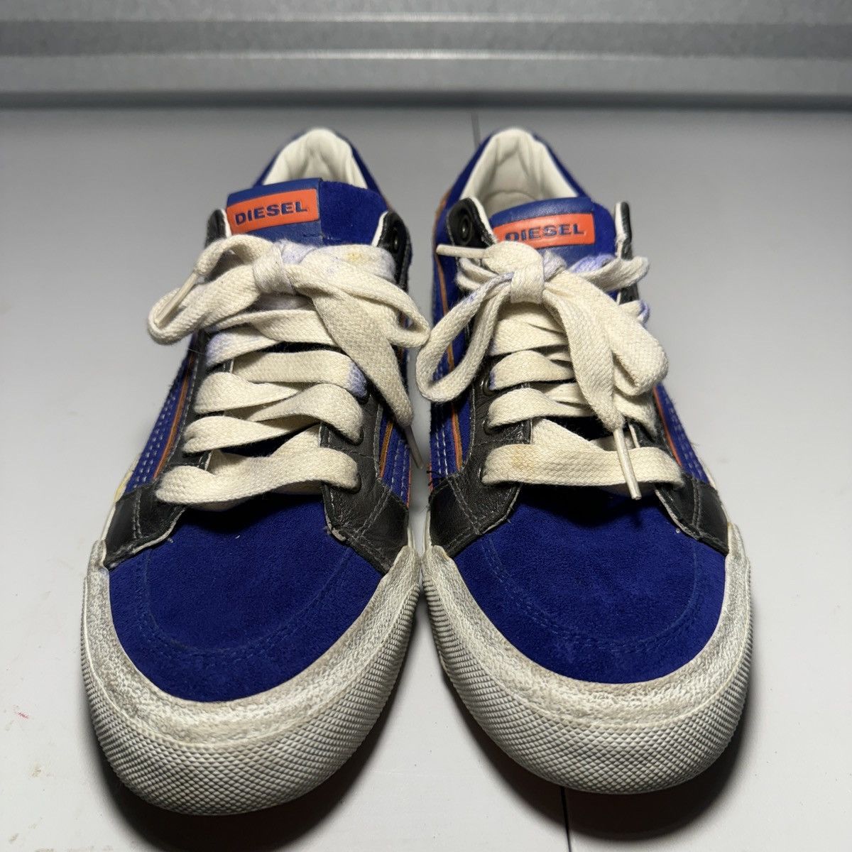 Diesel Diesel Men’s S-Grindd Low Lace Blue Sneakers US Size 7.5 Size US 7.5 / EU 40-41 - 2 Thumbnail