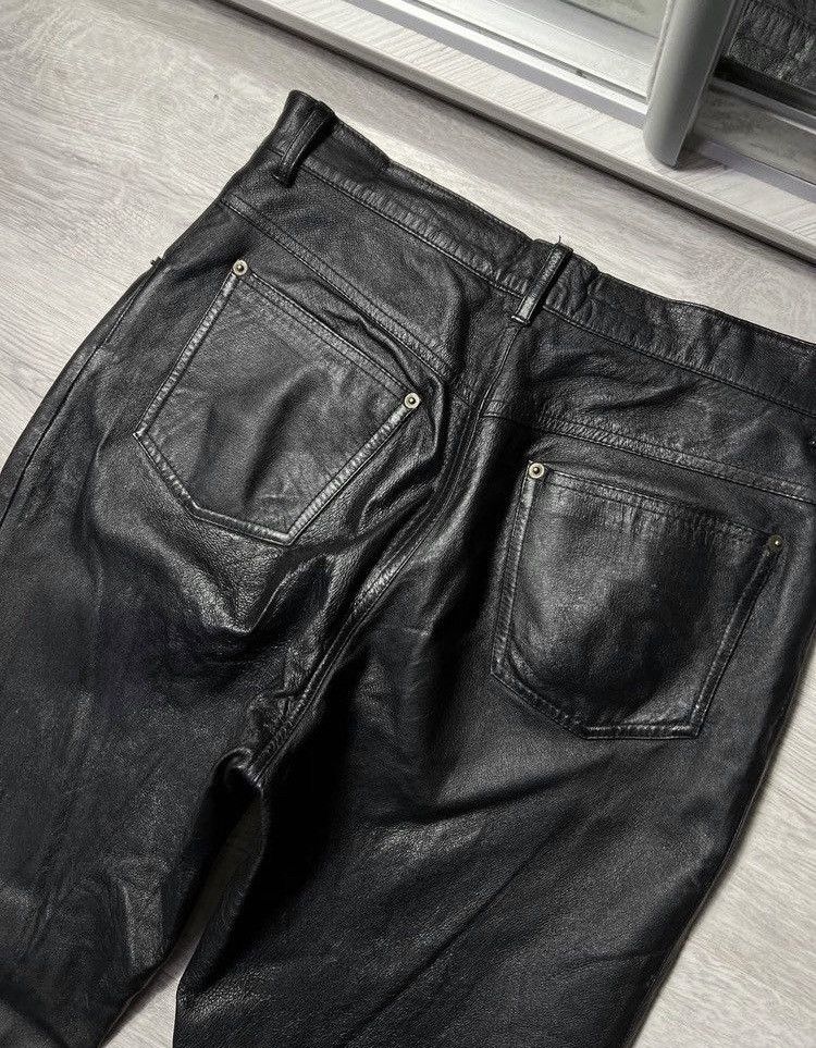 Leather Vintage mens leather pants Kanye West style size 32 Size US 32 / EU 48 - 9 Thumbnail