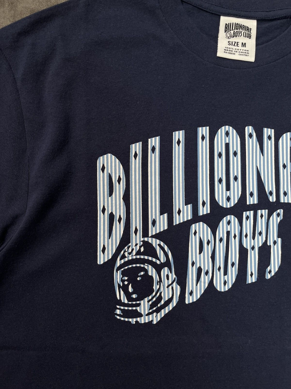 Billionaire Boys Club Billionaire Boys Club BBC Classic Arch Logo T-Shirt Blue M Size US M / EU 48-50 / 2 - 5 Thumbnail