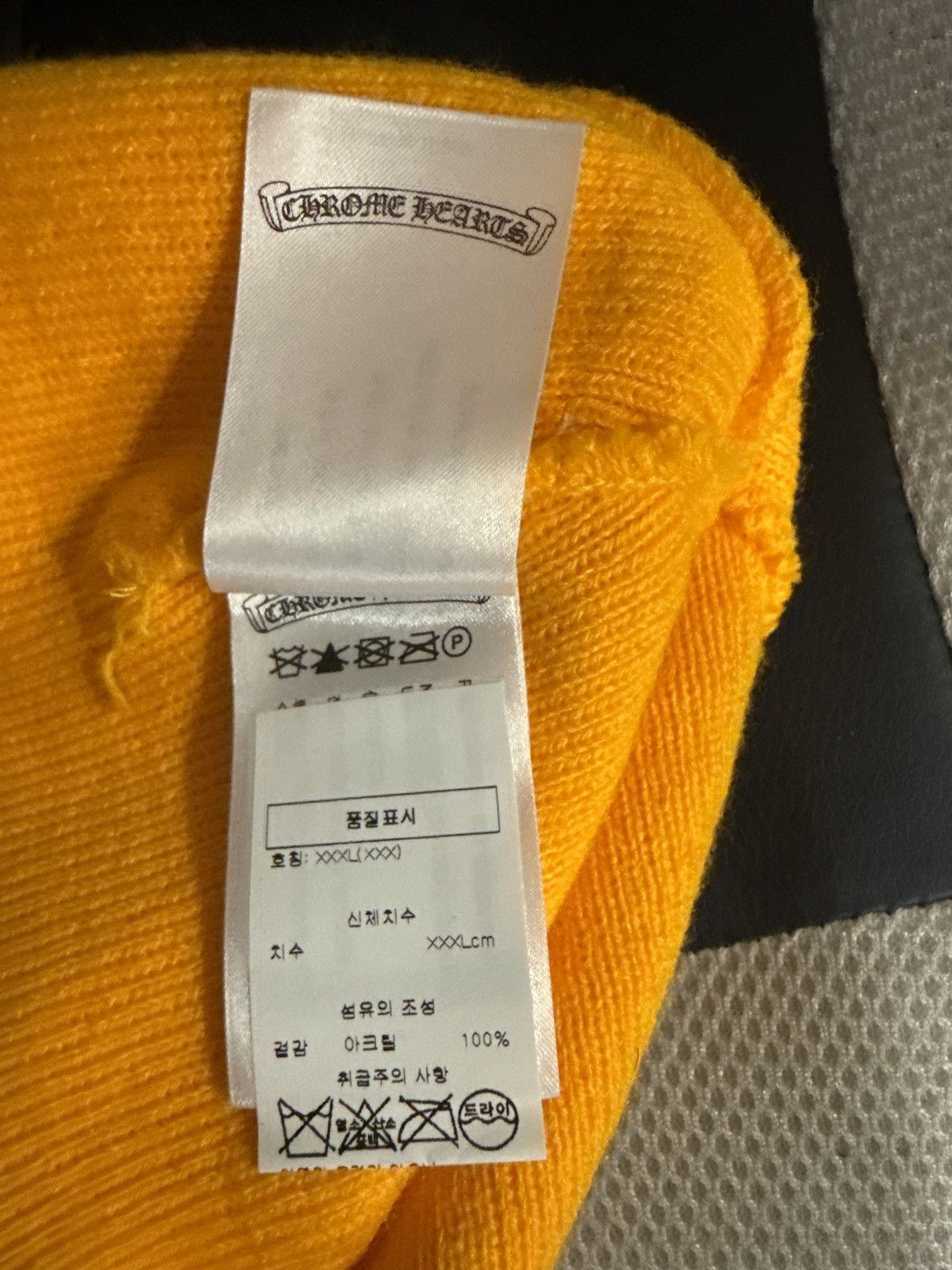 Chrome Hearts Chrome Hearts Korea 10th Anniversary Beanie Size ONE SIZE - 4 Thumbnail