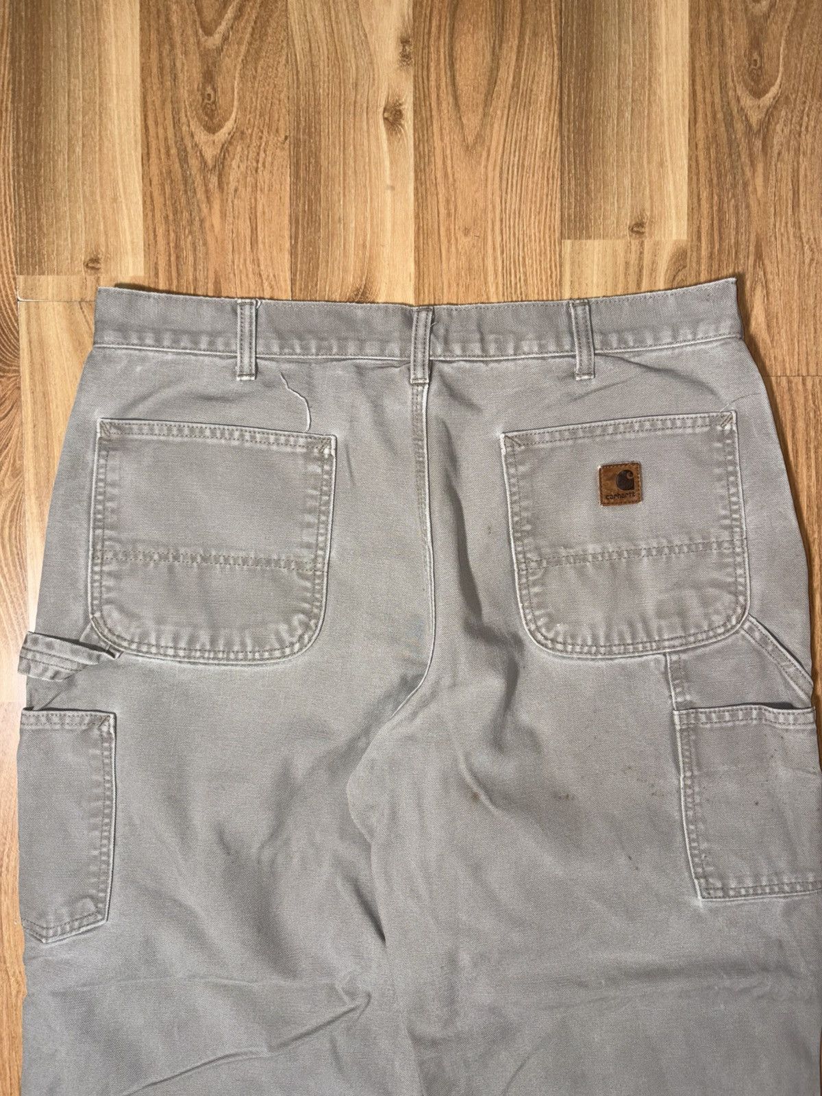 Carhartt Vintage Carhartt B11 DES "Thrashed" Work Dungarees Size US 36 / EU 52 - 7 Thumbnail