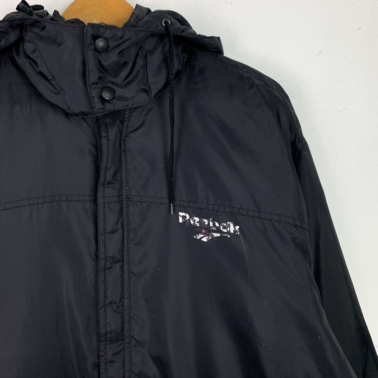 Reebok × Vintage Vintage Reebok Zip-up hooded Jacket Size US M / EU 48-50 / 2 - 3 Thumbnail
