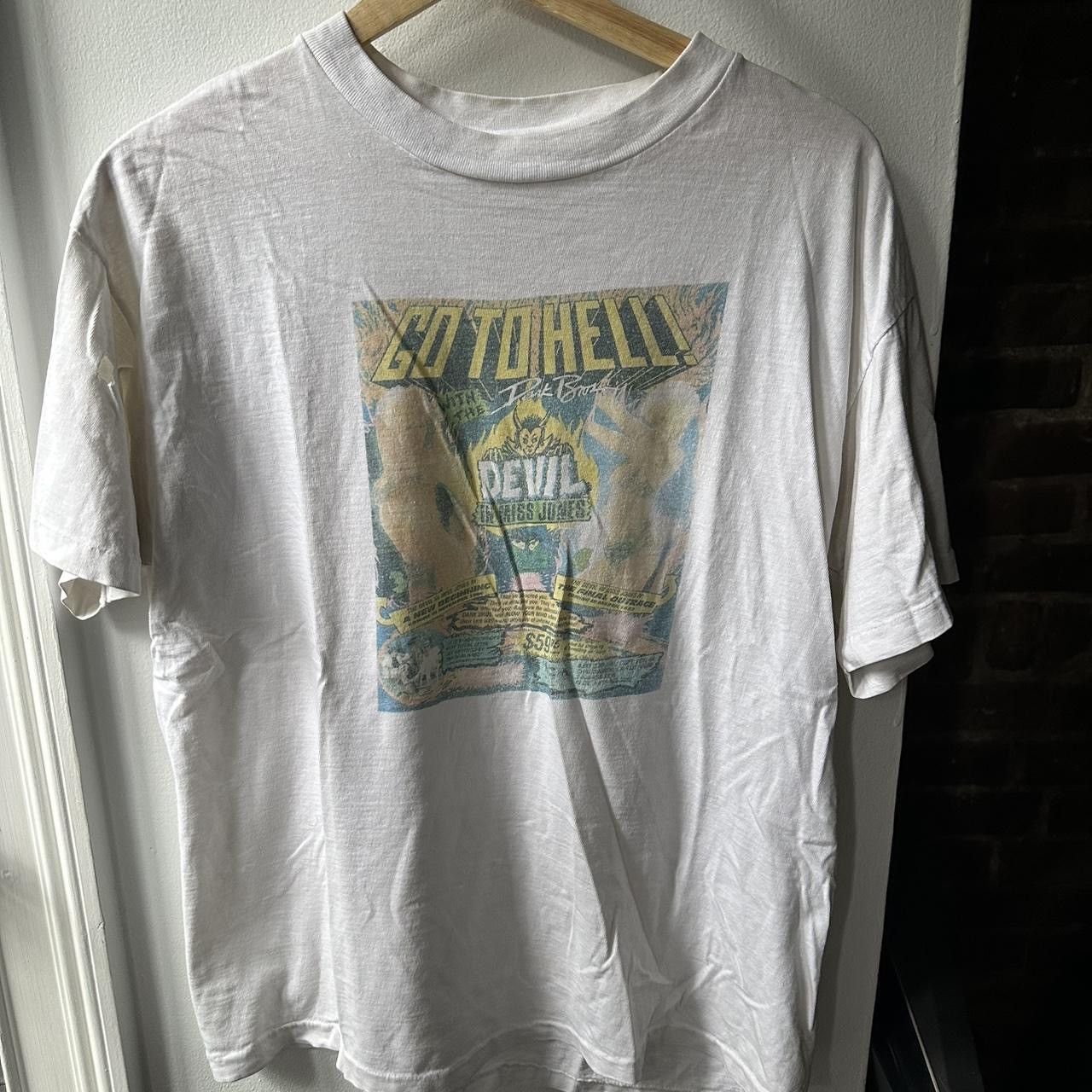 Vintage Go To Hell tee Size US M / EU 48-50 / 2 - 1 Thumbnail