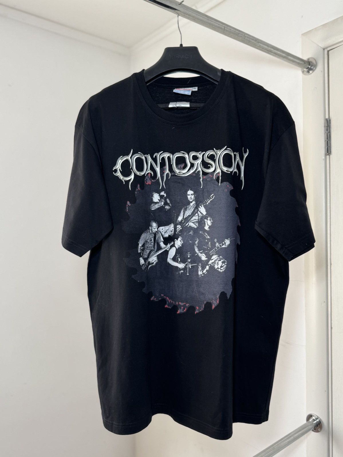 Band Tees Vintage 2009 CONTORSION SOLACE THROUGH LIES TRASH METAL TEE Size US XL / EU 56 / 4 - 5 Thumbnail