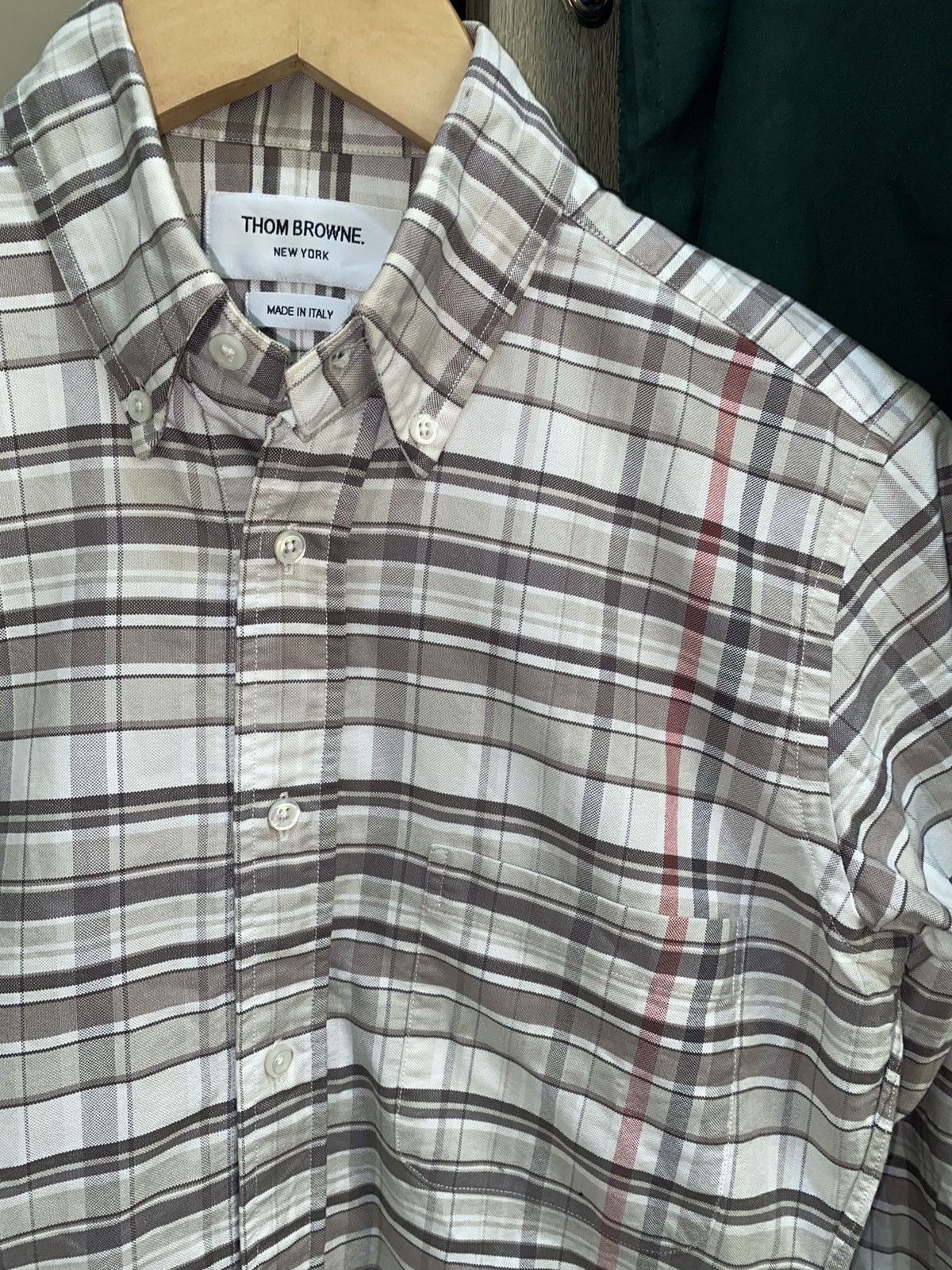 Thom Browne Thom browne plaid shirt made in italy Size US M / EU 48-50 / 2 - 12 Thumbnail
