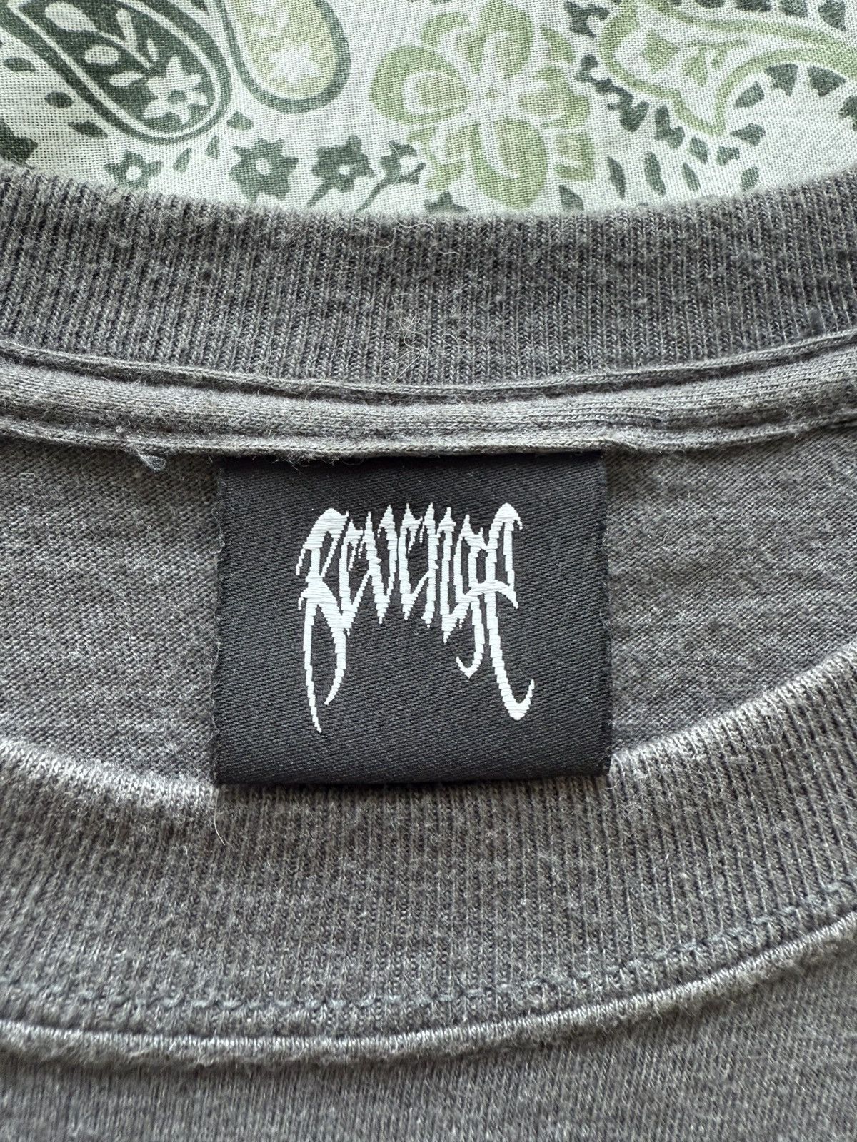 Revenge Revenge grey pixel tee size small Size US S / EU 44-46 / 1 - 2 Thumbnail