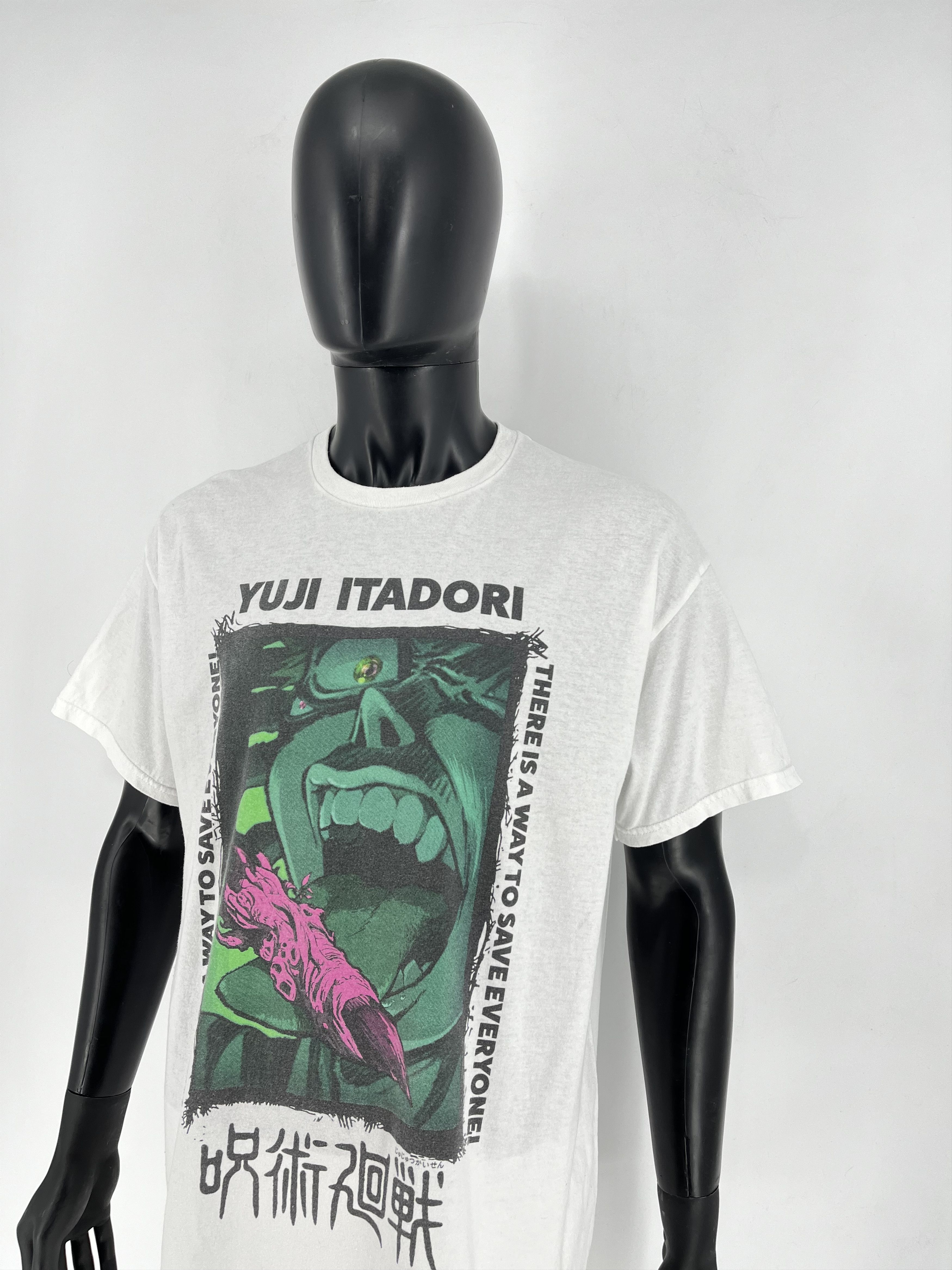 Japanese Brand Jujutsu Kaisen Yuji Itadori anima Japanese tee Size US M / EU 48-50 / 2 - 4 Thumbnail