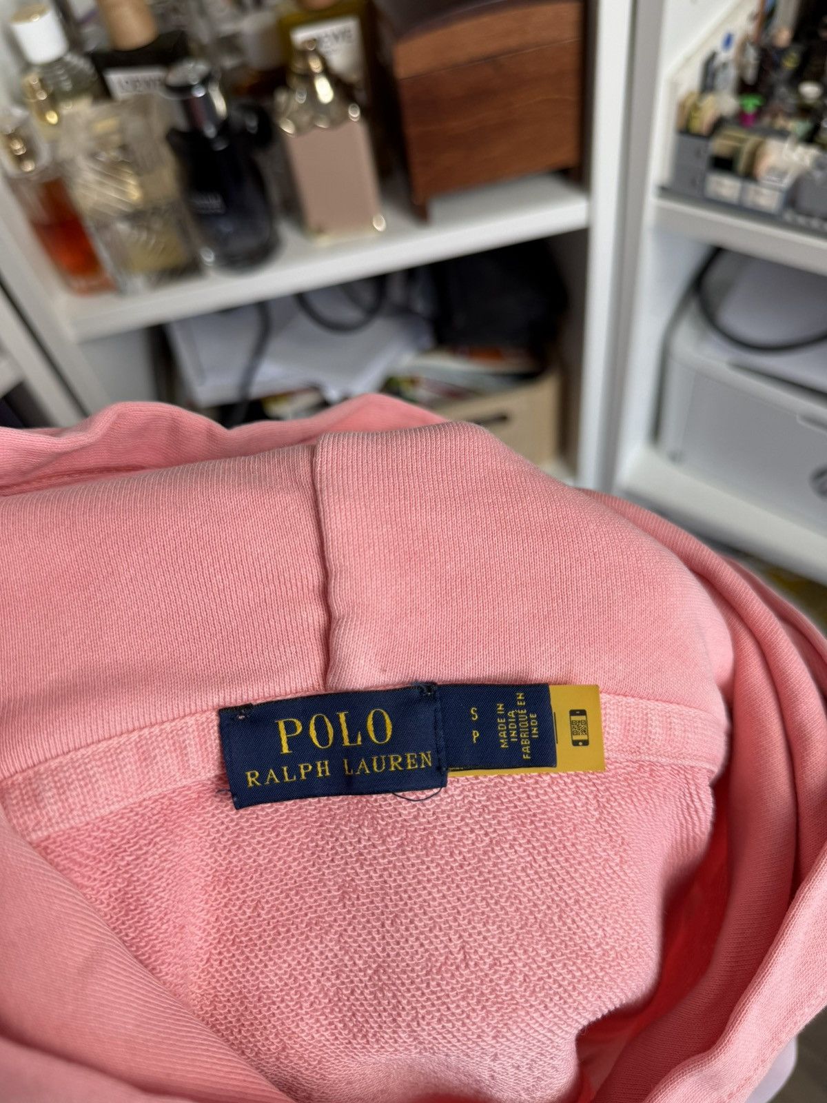 Designer × Polo Ralph Lauren × Ralph Lauren Polo Ralph Lauren two tone tie die boxy hoodie S old money Size S / US 4 / IT 40 - 4 Thumbnail