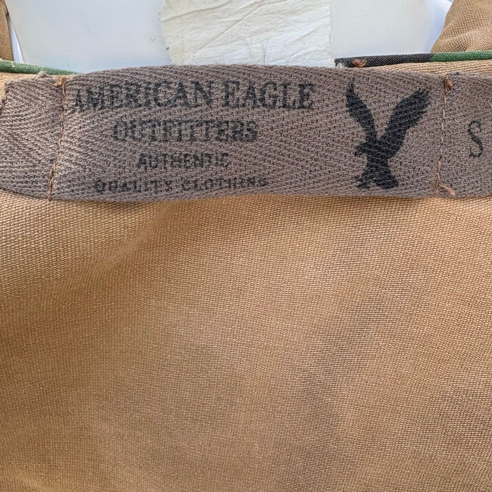 American Eagle Outfitters VTG American Eagle Military Jacket Coat Sm Khaki Tan Size US S / EU 44-46 / 1 - 10 Thumbnail