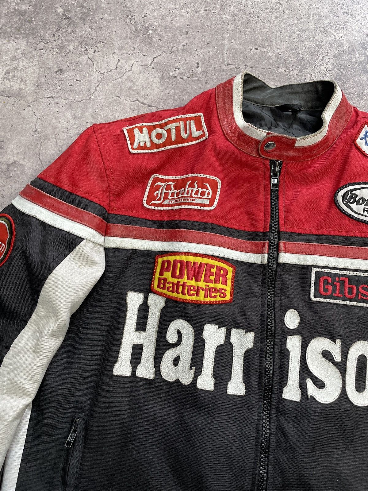 Other Harrison “Dark Devil” Racing Jacket — Nylon & Leather Hybrid Size US L / EU 52-54 / 3 - 12 Thumbnail