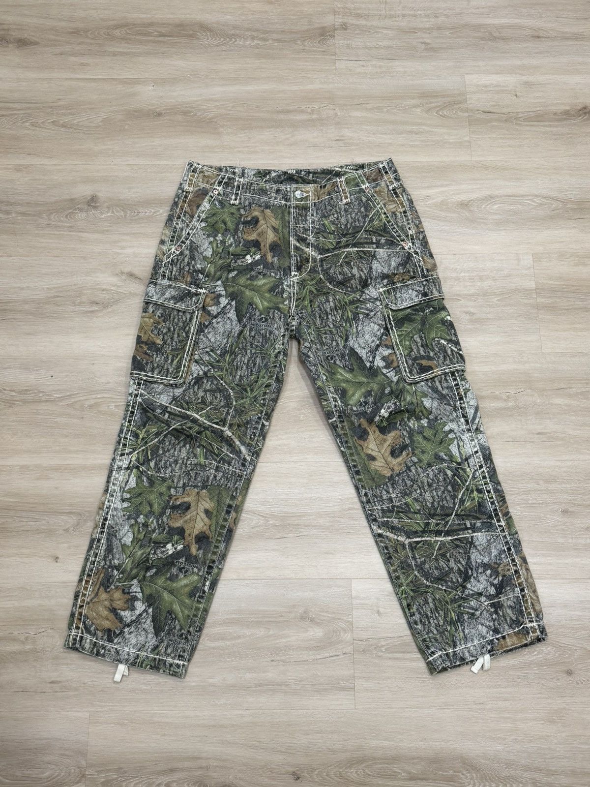 Supreme × True Religion Supreme True Religion Realtree Camo Denim Cargo Pants Size US 36 / EU 52 - 2 Thumbnail