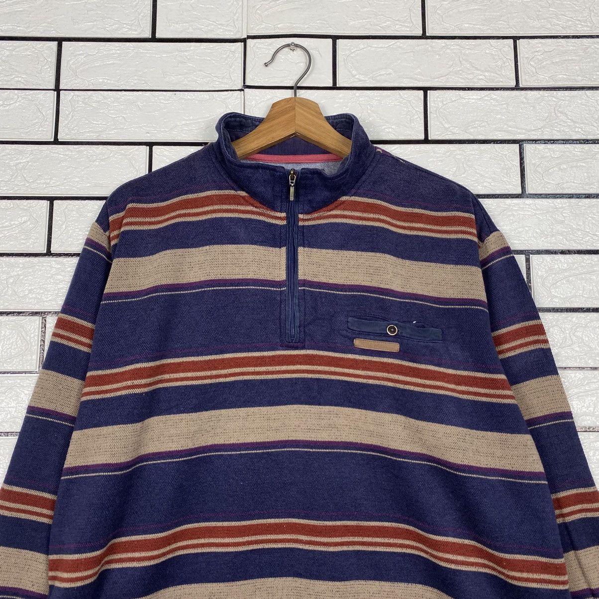 Japanese Brand Vintage Sweatshirt Striped Nicole Morrison Issey Miyake Size US L / EU 52-54 / 3 - 4 Thumbnail
