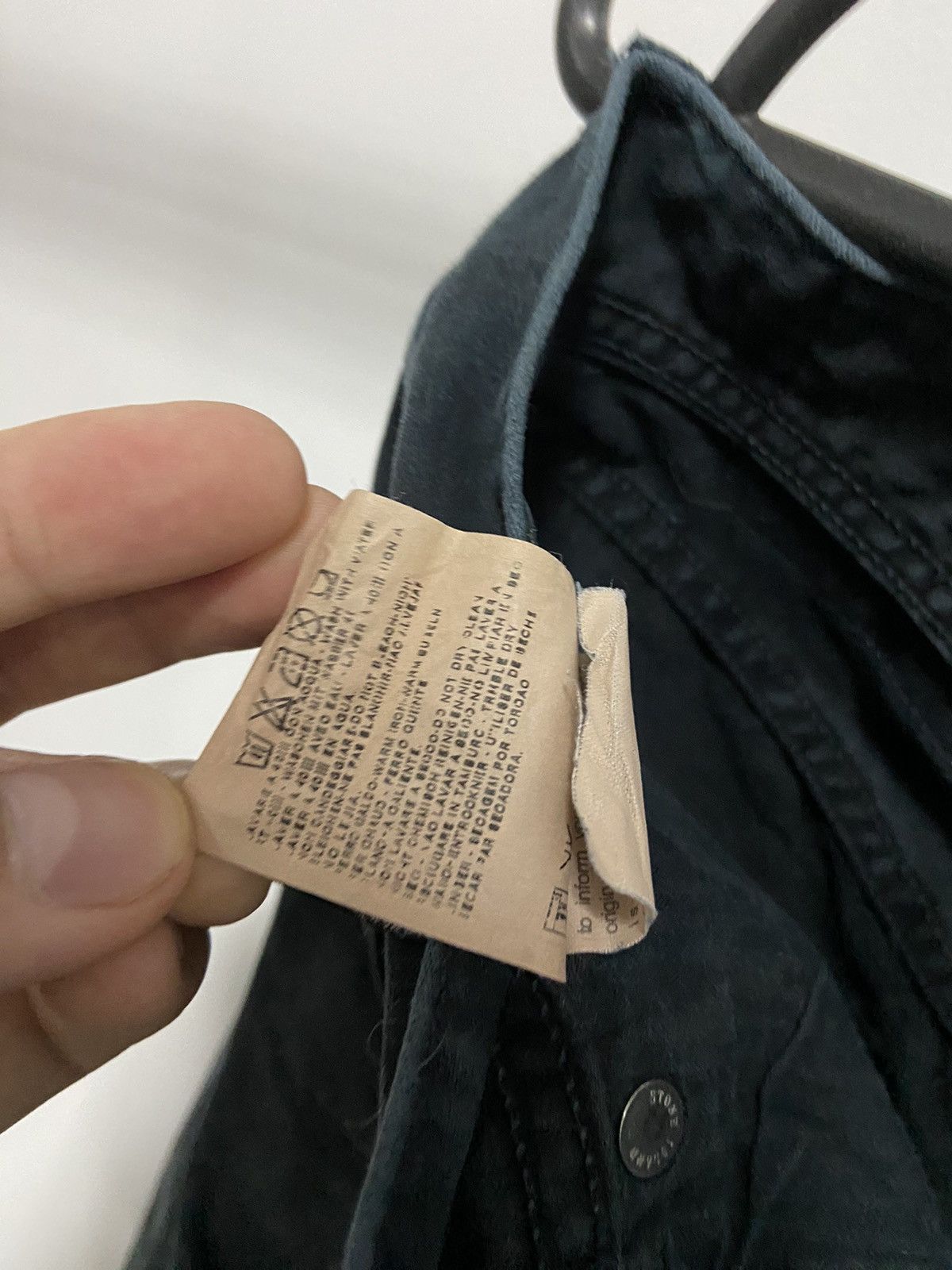 Massimo Osti × Stone Island × Vintage Stone Island Denims logo pocket Vintage jeans Pants Size US 32 / EU 48 - 10 Thumbnail
