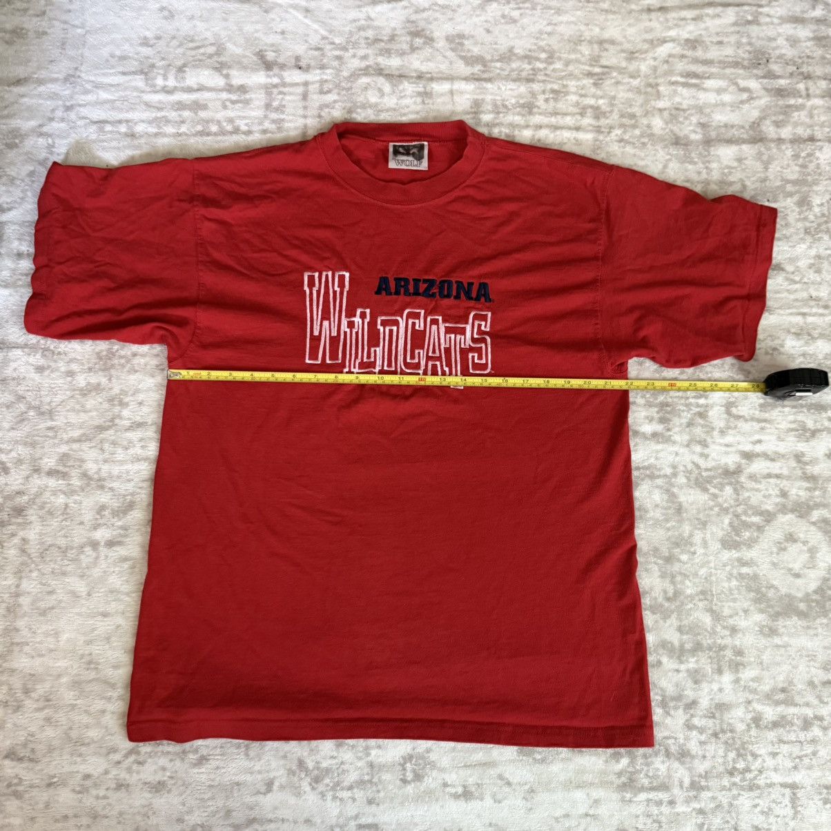 Vintage Arizona Wildcats Red Embroidered Tee Size US L / EU 52-54 / 3 - 2 Thumbnail