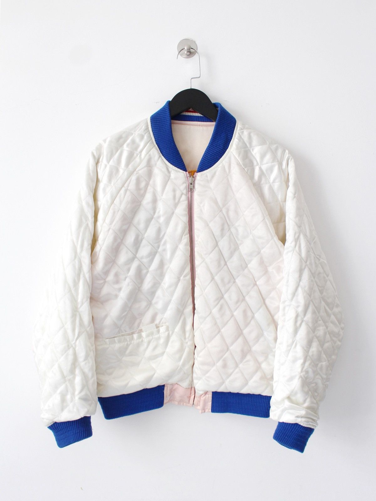 Japanese Brand 2000S BAKURETSU RANMAN MUSUME REVERSIBLE SUKAJAN JACKET Size US M / EU 48-50 / 2 - 3 Thumbnail