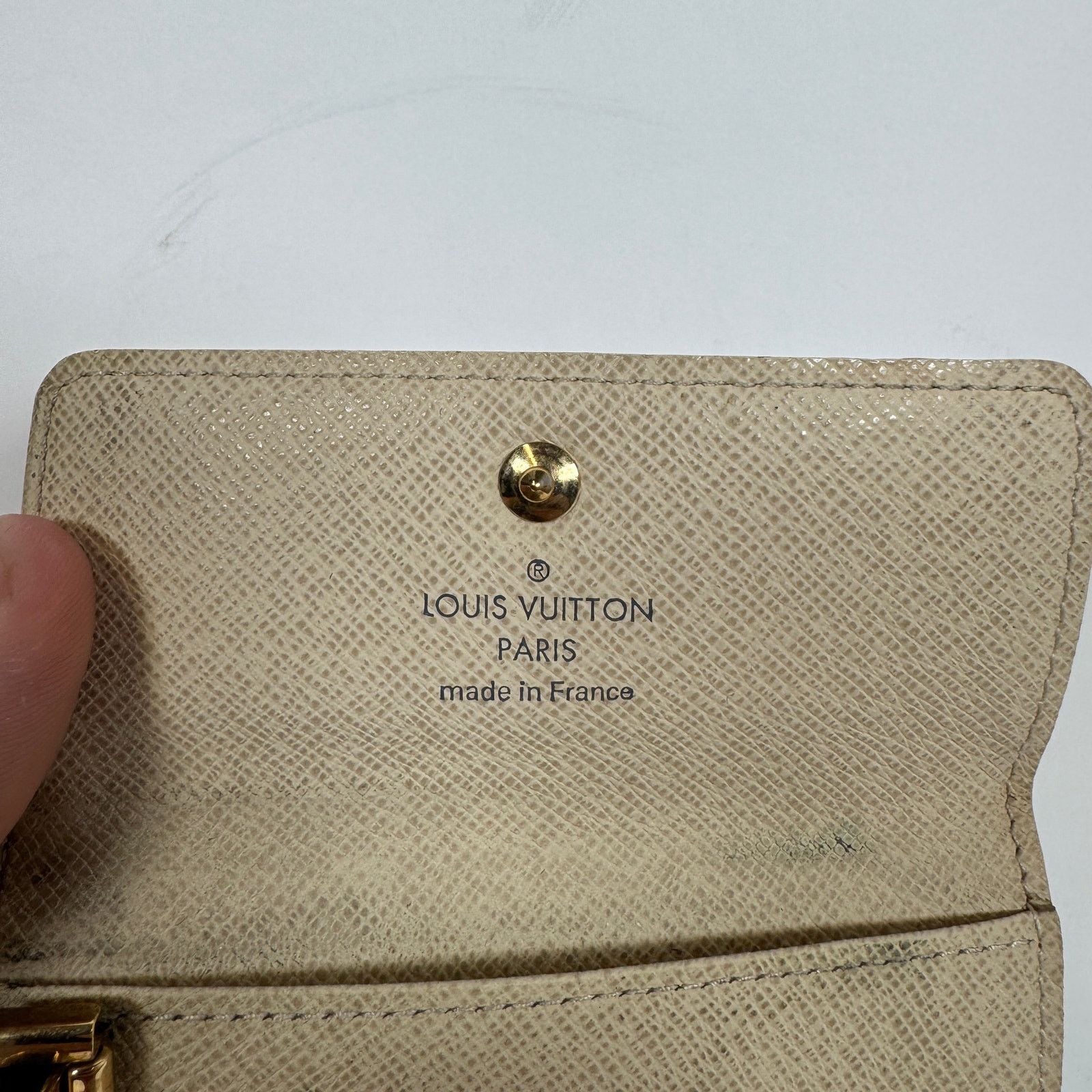 Louis Vuitton Louis Vuitton Damier Azur Key Holder Size ONE SIZE - 4 Thumbnail