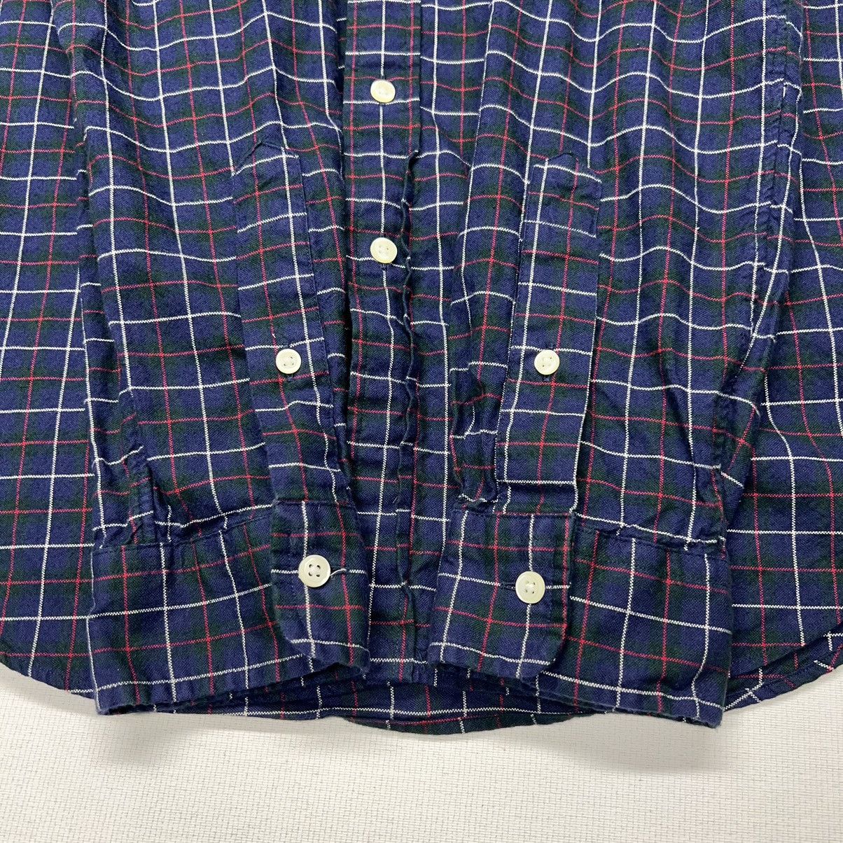 Polo Ralph Lauren Polo Ralph Lauren Shirt Blue Button Down Plaid Classic Fit Size US M / EU 48-50 / 2 - 6 Thumbnail