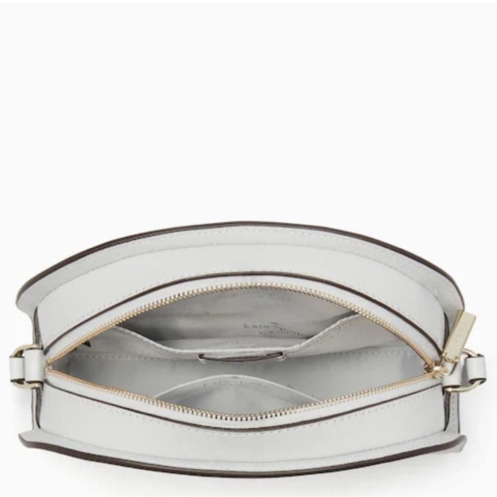 Kate Spade Kate Spade Perry Leather Crossbody Light Gray Stone Path Size ONE SIZE - 3 Thumbnail