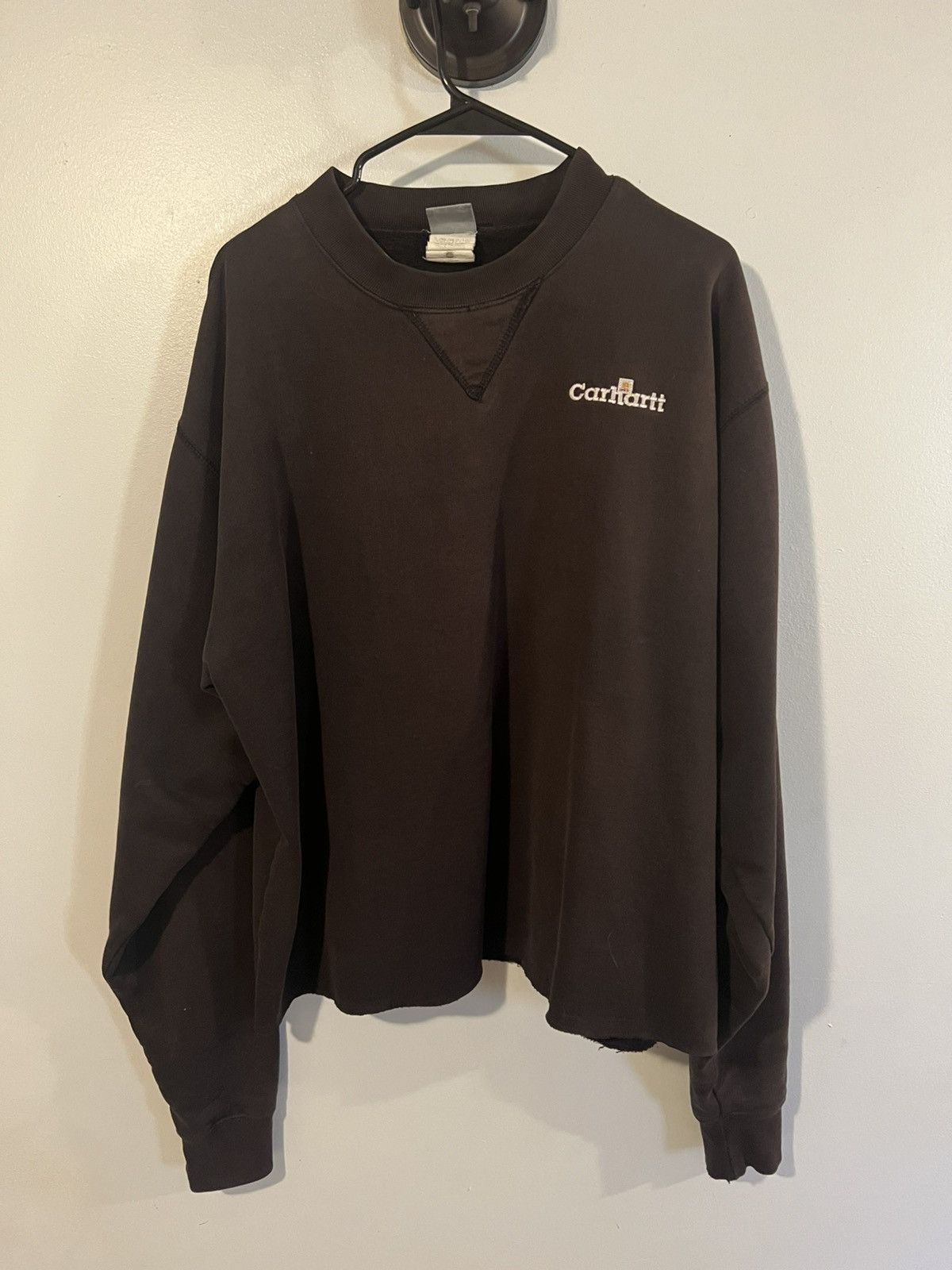 Vintage Vintage Carhartt Spellout Crewneck Size US L / EU 52-54 / 3 - 1 Thumbnail