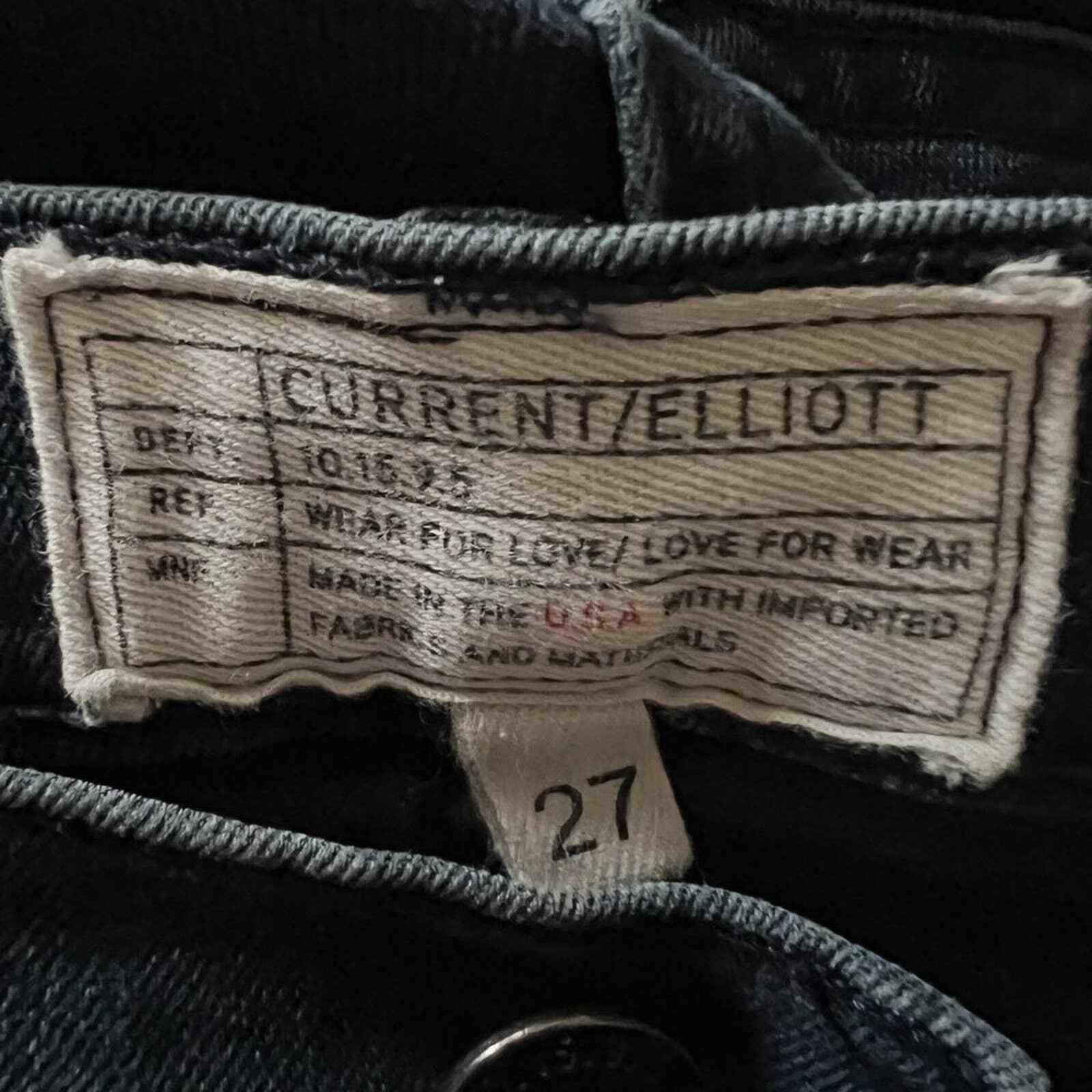 Current/Elliot CURRENT/ELLIOTT Super High Waist Skinny Leg Jeans, US27 Size 27" / US 4 / IT 40 - 4 Thumbnail