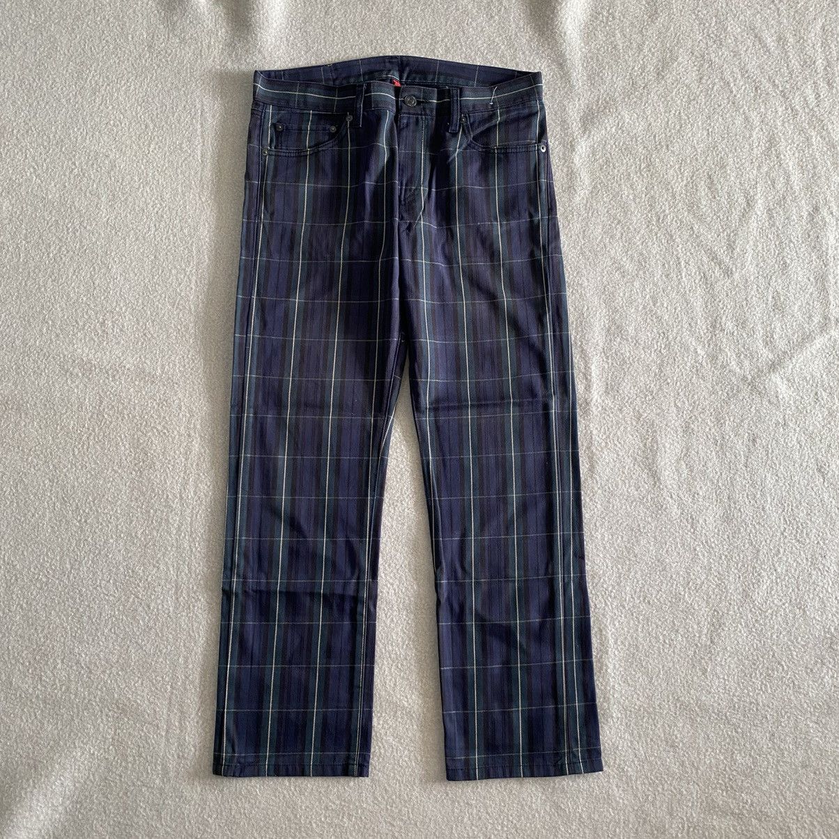 Japanese Brand × Uniqlo Uniqlo Checked Pants w32 Size US 32 / EU 48 - 1 Thumbnail
