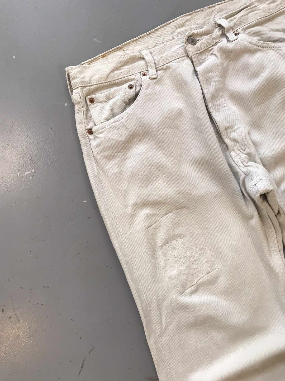 Levi's × Vintage Vintage Levi’s straight fit botten up denim Size US 32 / EU 48 - 5 Thumbnail