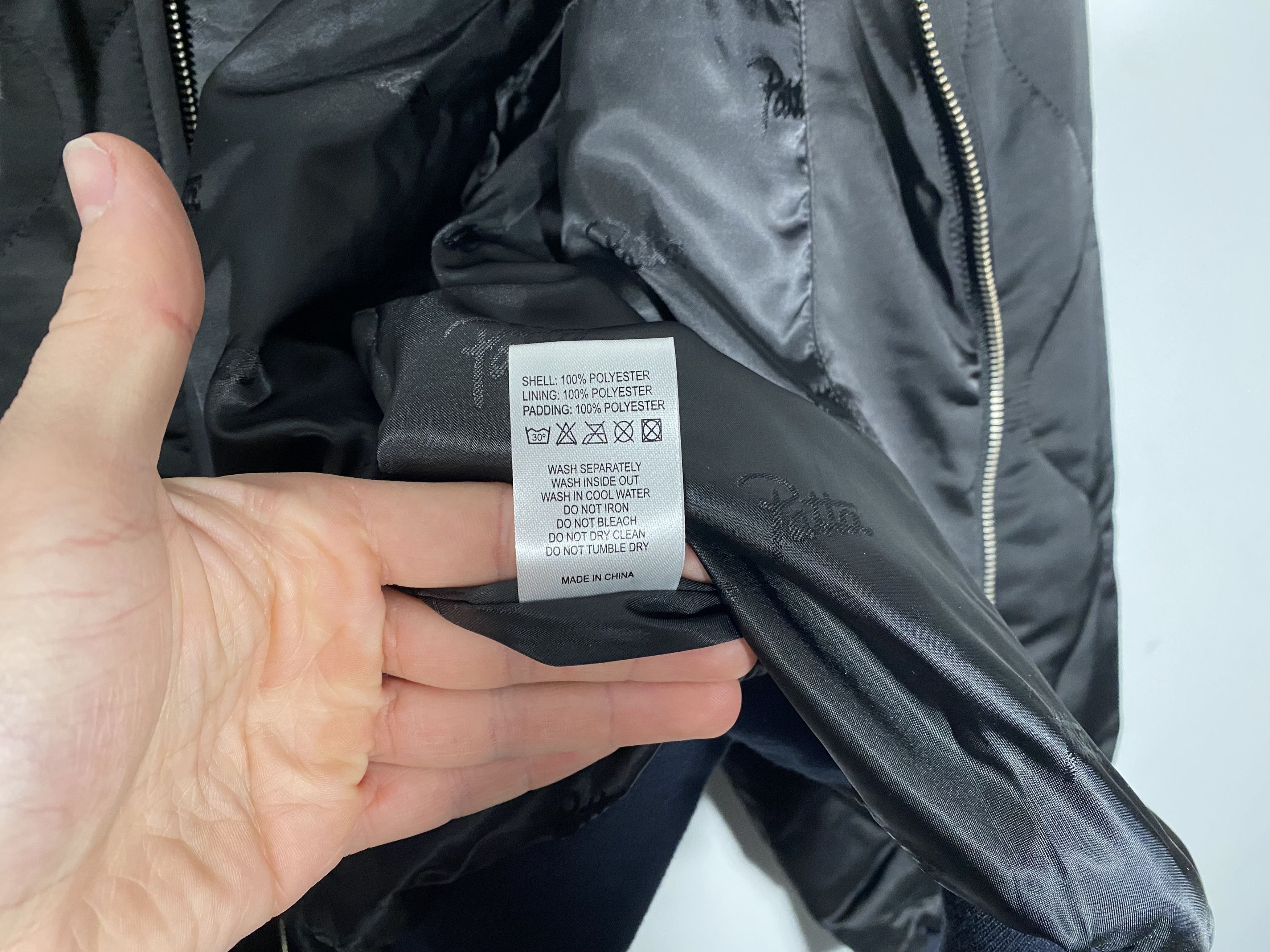 Patta NWT Patta "Love For All" Quilted Hooded Bomber Jacket Black Size US M / EU 48-50 / 2 - 8 Thumbnail