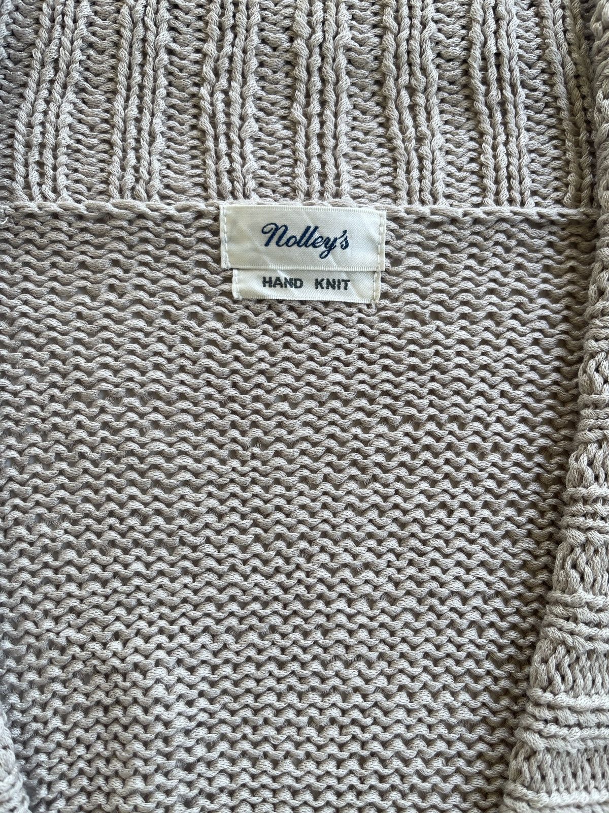 NOLLEY'S Nolleys Hand Knit Cropped Top Jacket Size XS / US 0-2 / IT 36-38 - 10 Thumbnail