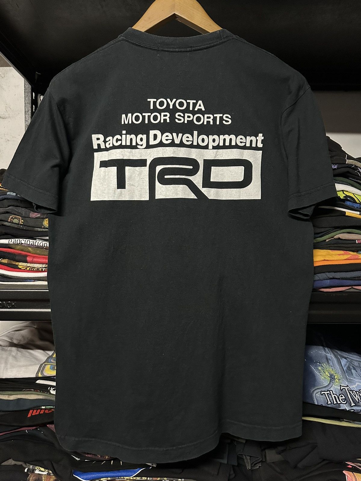 Japanese Brand × Vintage Vintage TRD Toyota Motorsports Racing Faded Tee Size US M / EU 48-50 / 2 - 1 Thumbnail