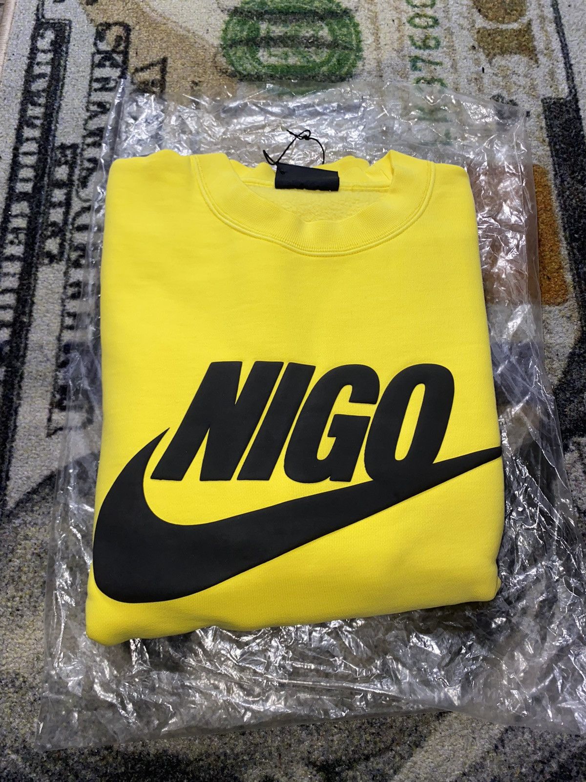 Nigo × Nike Nike x Nigo NGR Fleece Crewneck Sweatshirt Size US L / EU 52-54 / 3 - 1 Thumbnail
