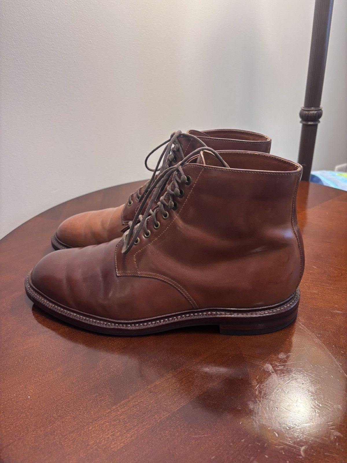 Grant Stone Edward Boot, Honey Glazed Shell, 10.5e in Brown, Men's — image 5 of 6