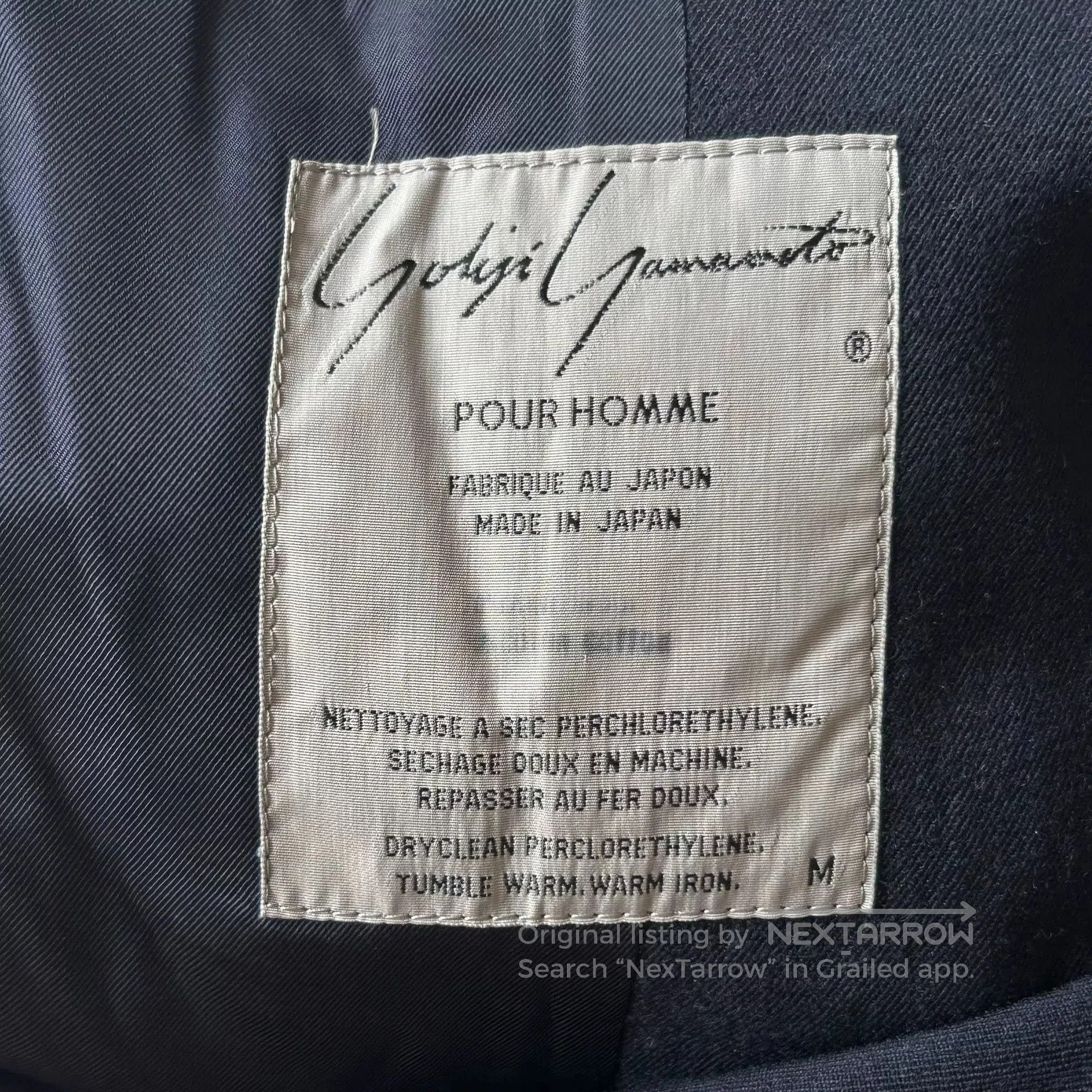 Yohji Yamamoto Yohji Yamamoto Long Blazer with Unique Pockets. Size US M / EU 48-50 / 2 - 6 Thumbnail