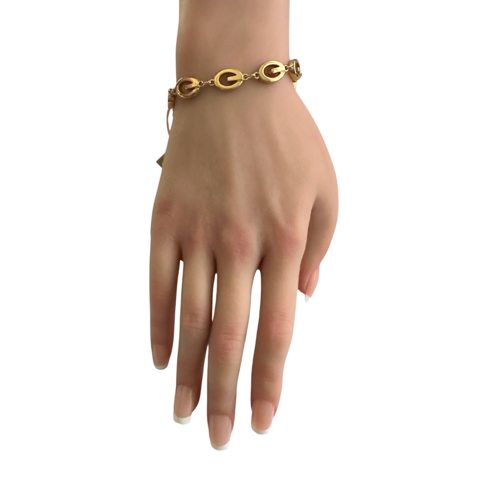 Givenchy Givenchy G Link Gold Plate Bracelet Size ONE SIZE - 10 Thumbnail