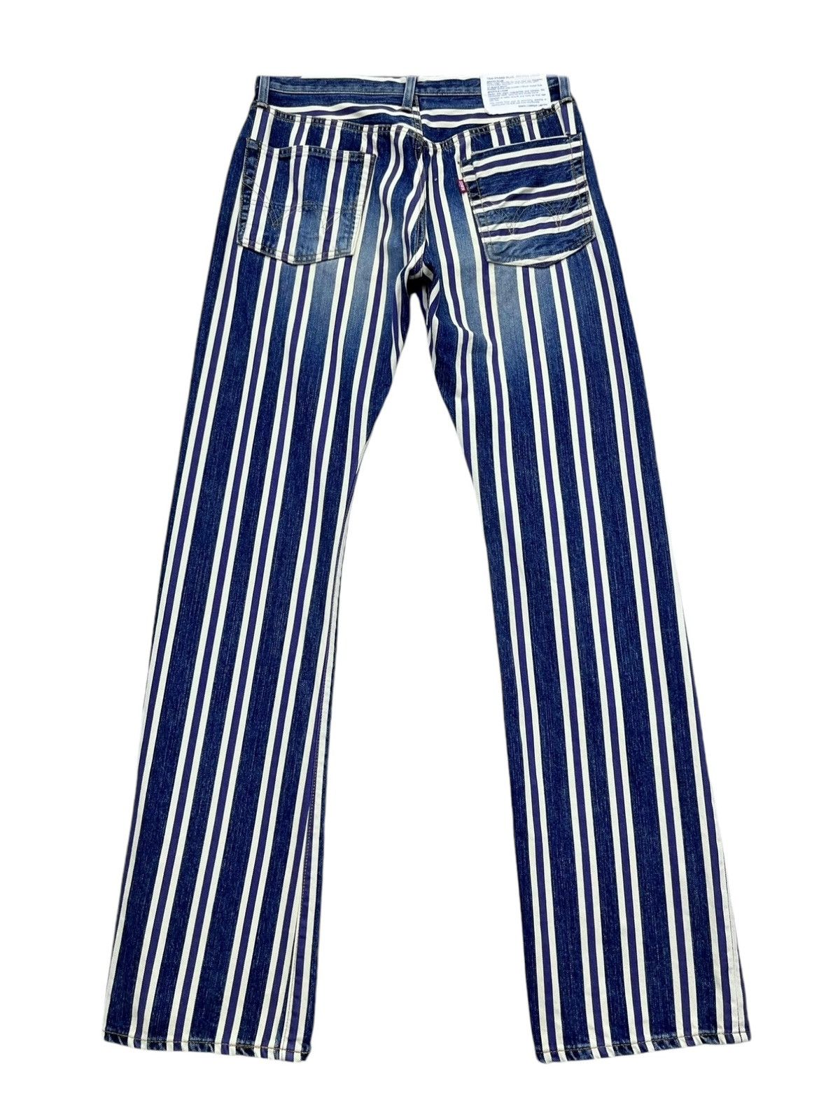 Edwin RARE🔥Vintage EDWIN 13oz GRAND BLUE SELVEDGE DENIIM JAPAN Size US 30 / EU 46 - 6 Thumbnail
