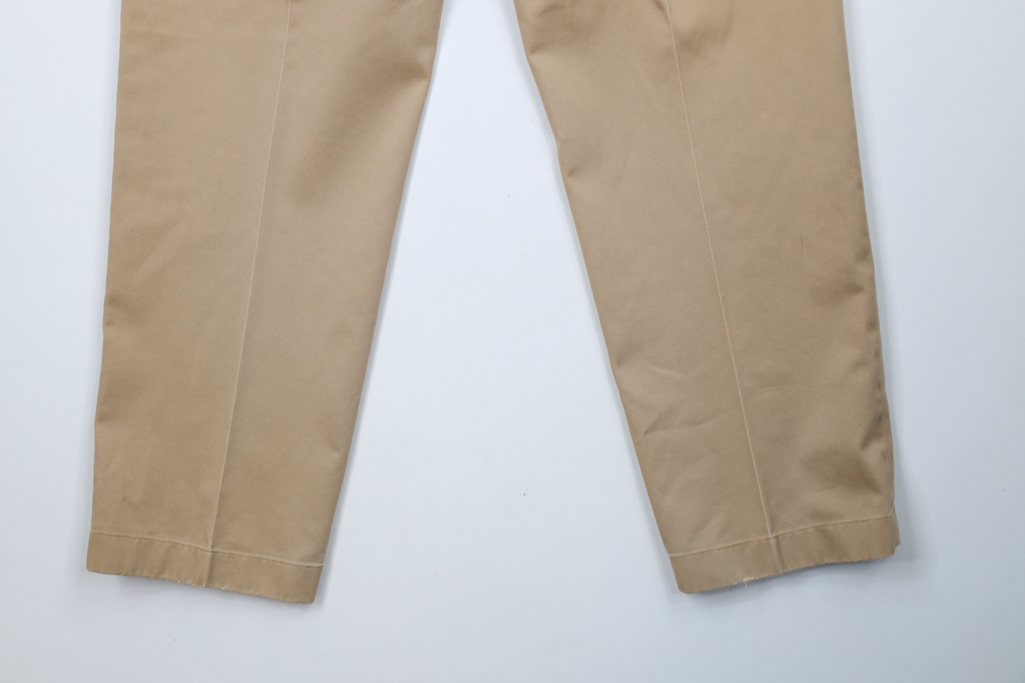 Brooks Brothers × Vintage Vintage Brooks Brothers Clark Advantage Chino Pants Beige Size US 37 - 14 Thumbnail