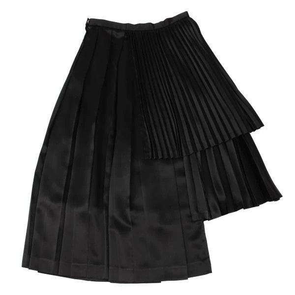 Comme des Garcons Comme Des Garcons size S Black Retro Pleated Design Skirt Size 24" / US 00 / IT 34 - 3 Thumbnail